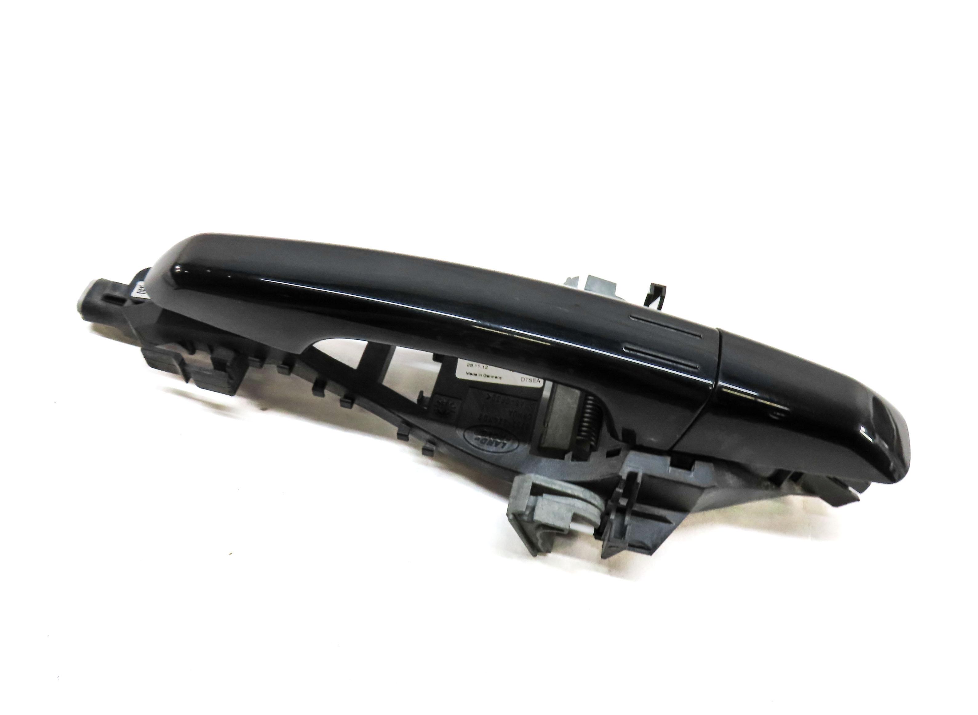 12-17 RANGE ROVER SPORT EVOQUE (L405 L494) RIGHT REAR PASSIVE DOOR HANDLE BLACK — exact item pictured