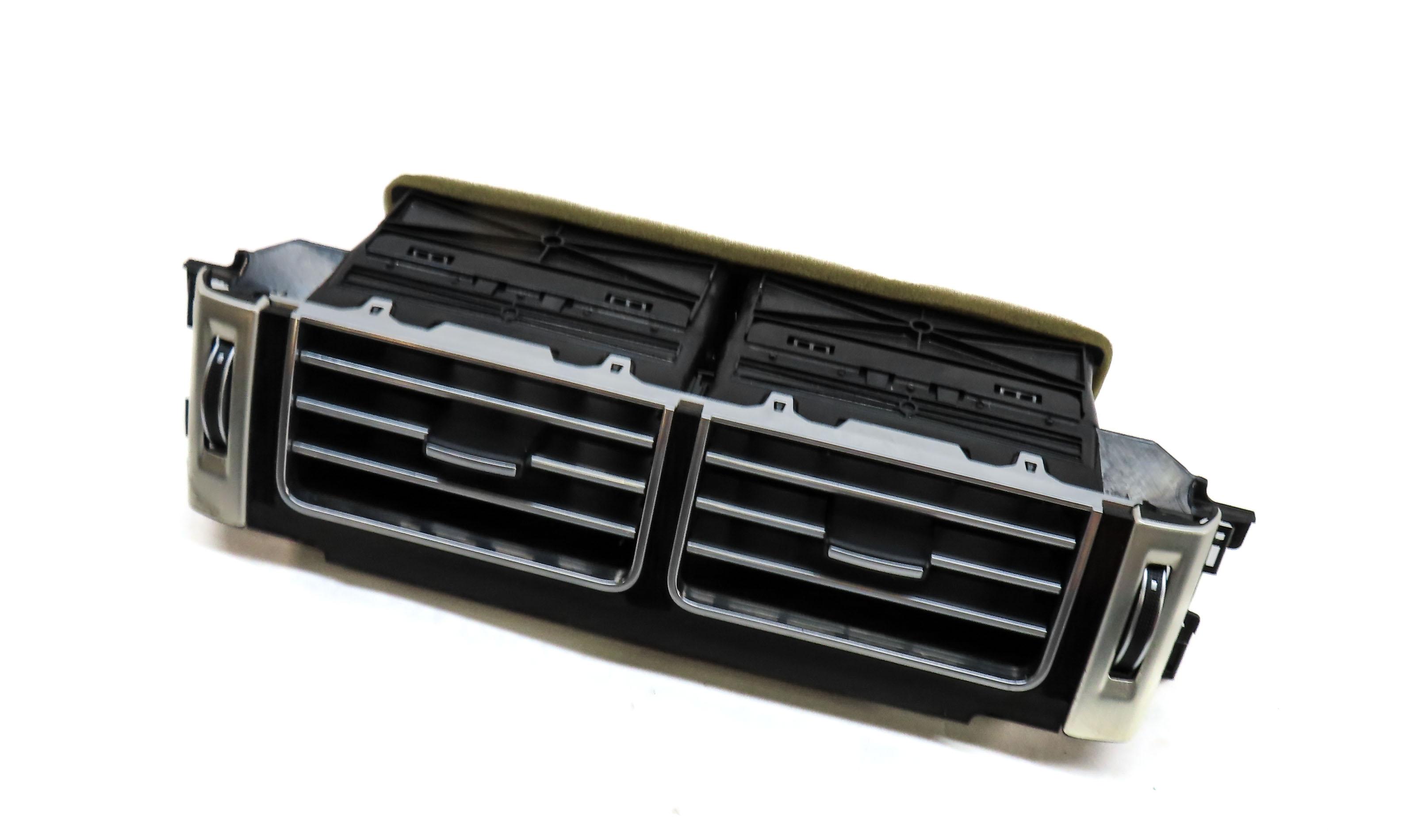 2013 LAND RANGE ROVER (L405) FRONT CENTER DASH HVAC A/C HEATER AIR VENT (SILVER) — exact item pictured