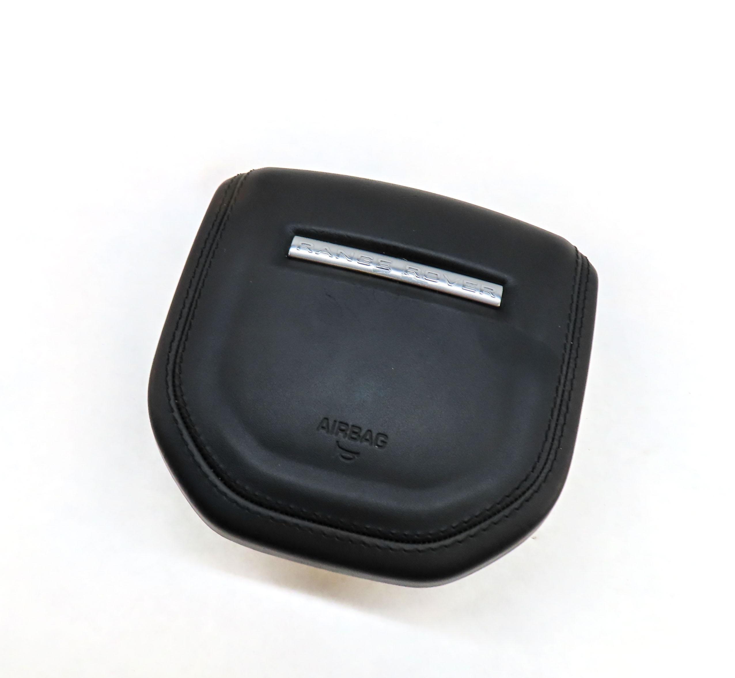 13-17 RANGE ROVER SPORT (L405 L494) 5.0L - STEERING WHEEL AIRBAG AIR BAG (BLACK) — exact item pictured