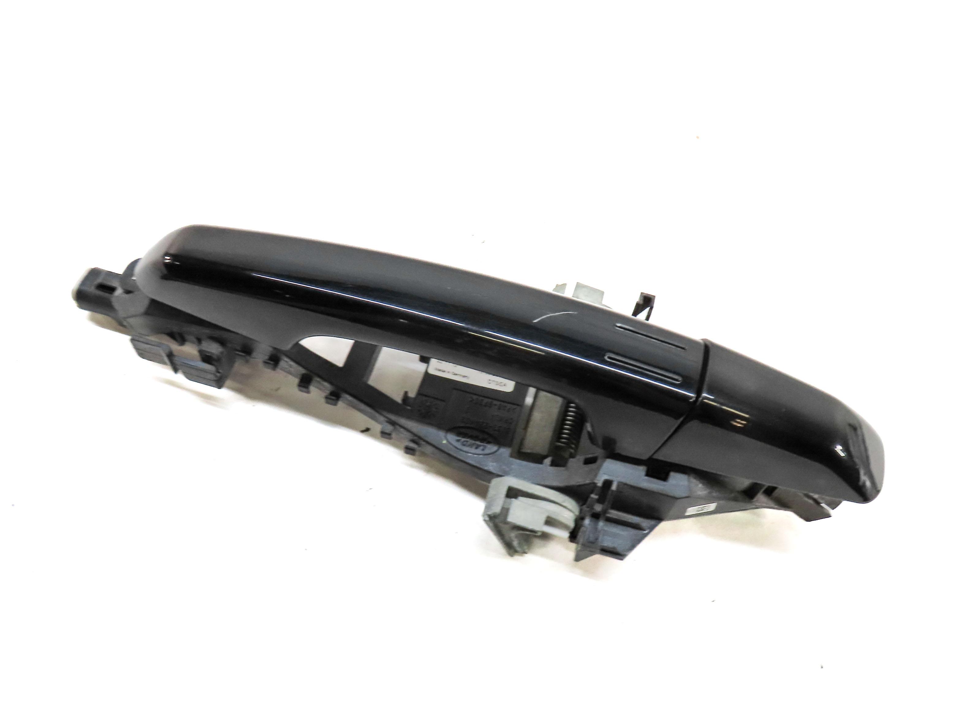 12-17 RANGE ROVER SPORT EVOQUE (L405 L494) RIGHT FRONT PASSIVE DOOR HANDLE BLACK — exact item pictured