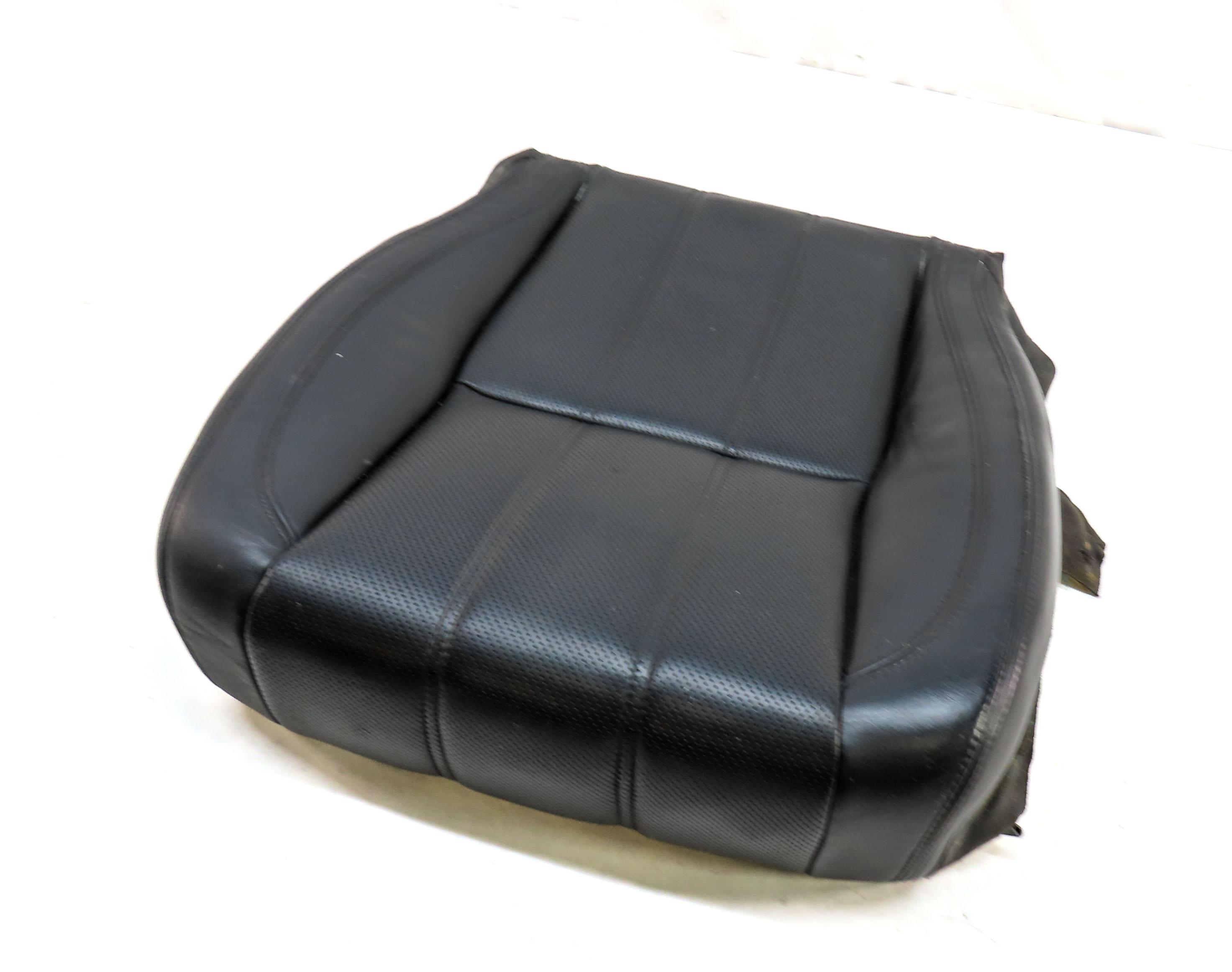 2013 LAND RANGE ROVER (L405) FRONT LEFT DRIVER LOWER HEATED SEAT CUSHION (BLACK) — exact item pictured