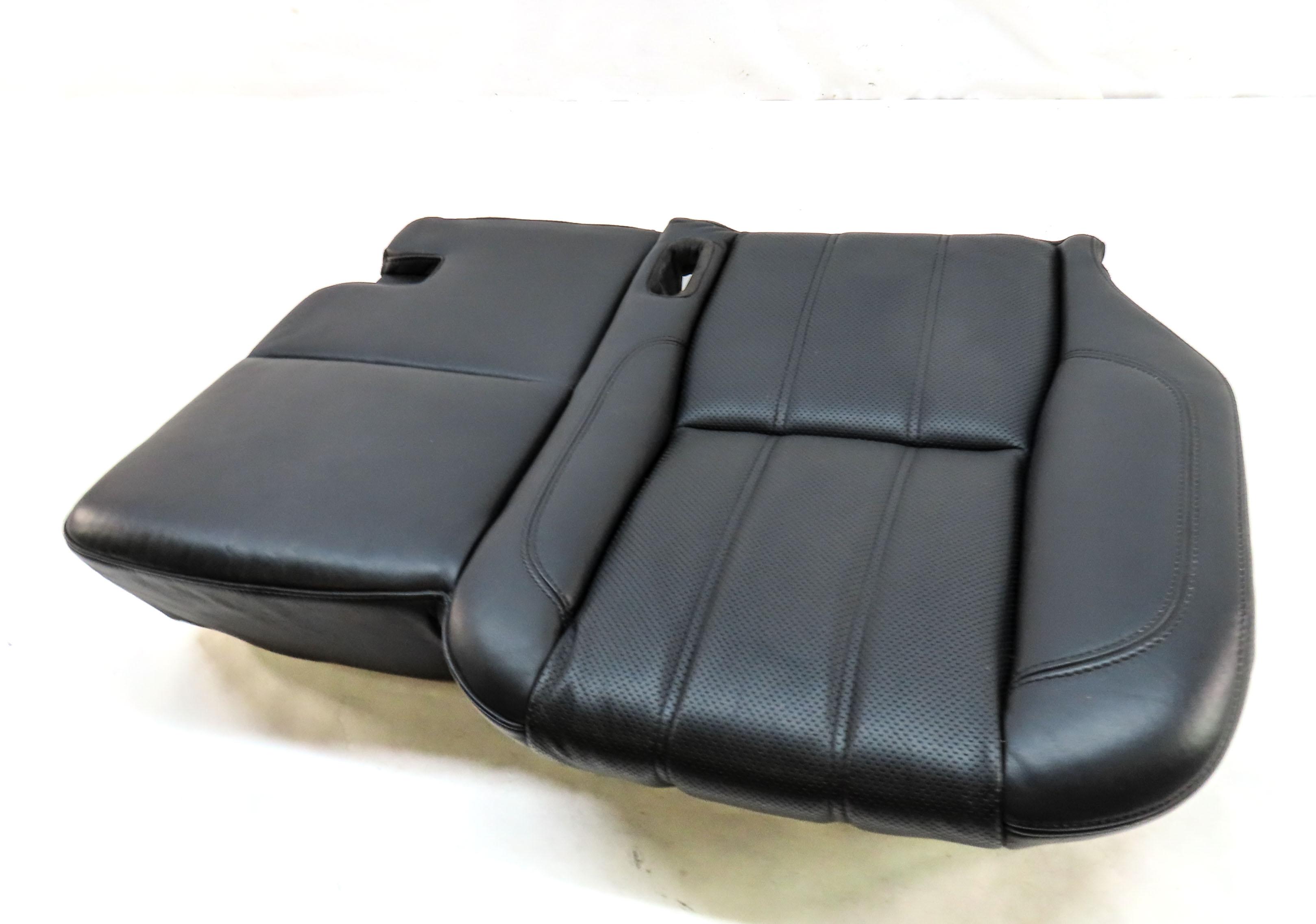 2013 LAND RANGE ROVER (L405) REAR 2ND ROW LEFT HEATED LOWER SEAT CUSHION (BLACK) — exact item pictured