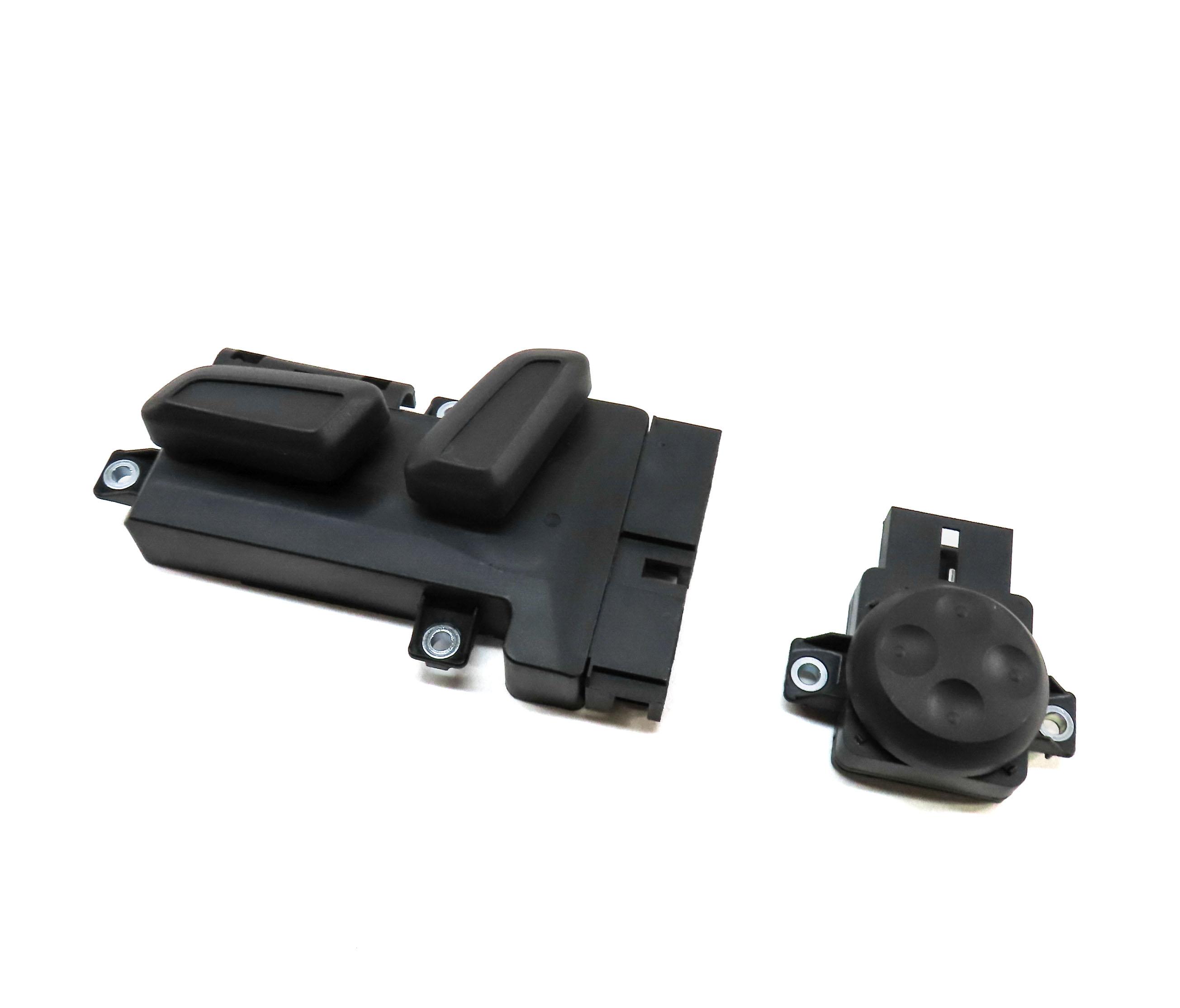 2016 AUDI A3 (8V) FRONT LEFT DRIVER SEAT ADJUST ADJUSTMENT SWITCH & LUMBAR BLACK — exact item pictured