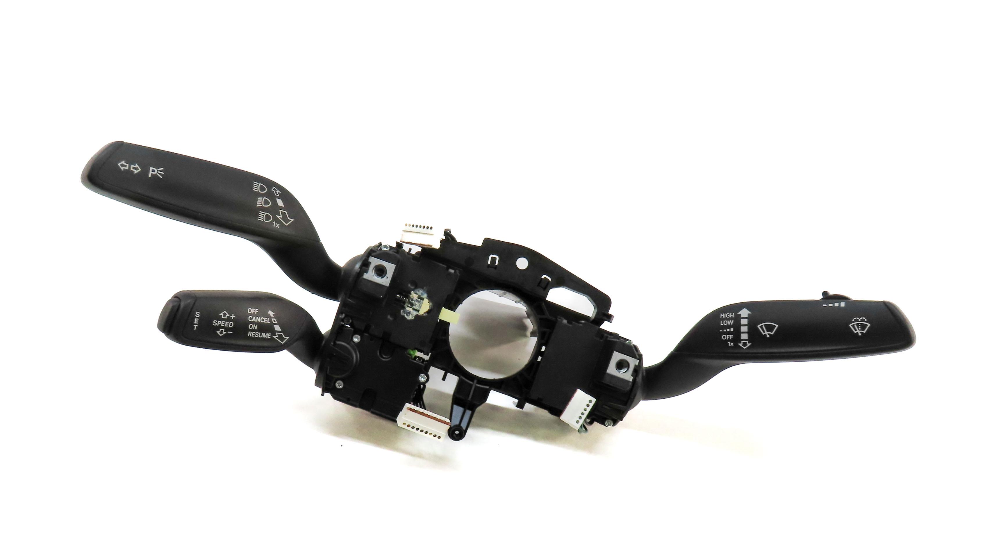 2015-2016 AUDI A3 S3 (8V) COLUMN BLINKER WIPER CRUISE COMBINATION SWITCH — exact item pictured
