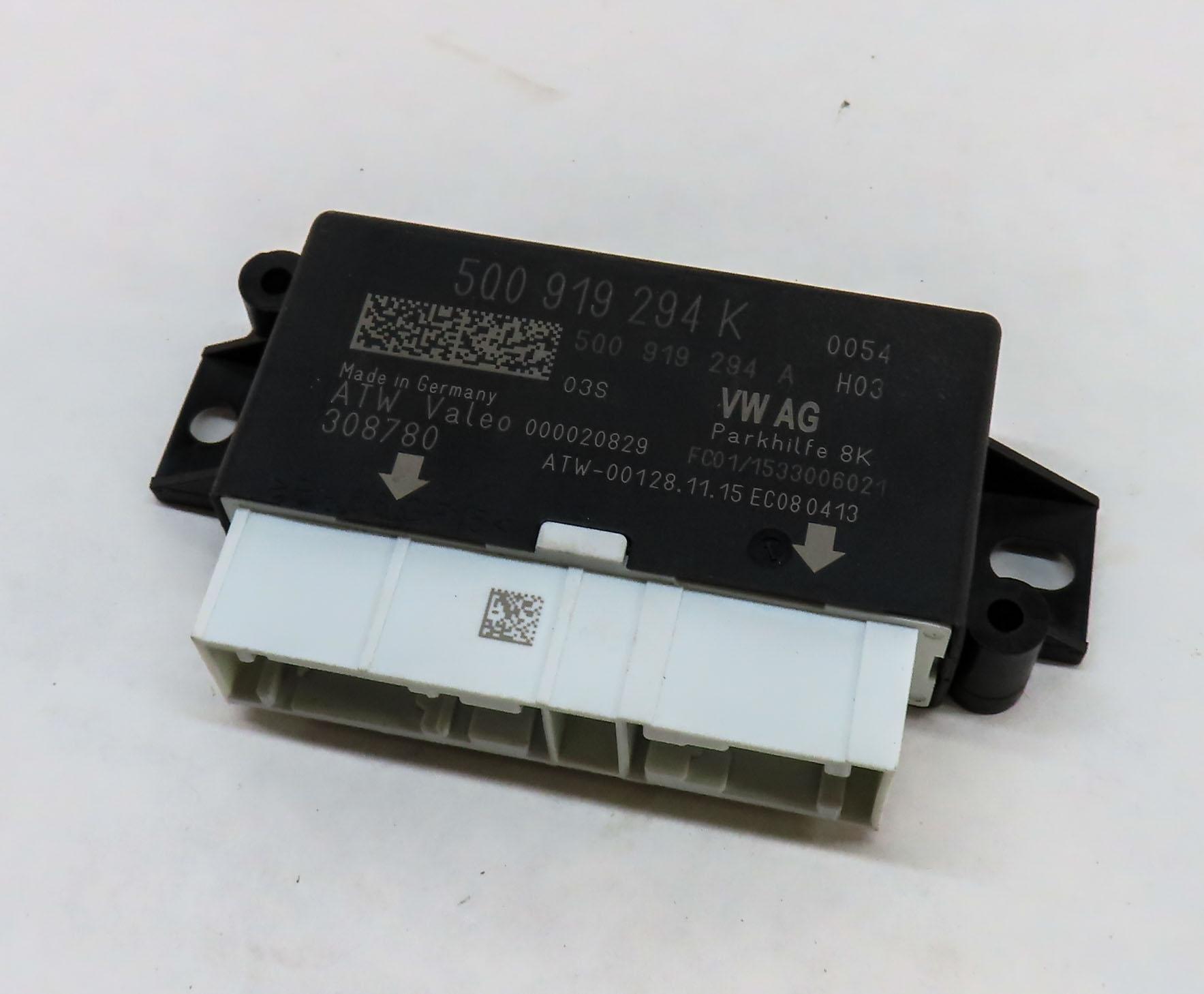 2016 AUDI A3 (8V) PARK DISTANCE ASSIST PDC CONTROL MODULE 5Q0919294K — exact item pictured