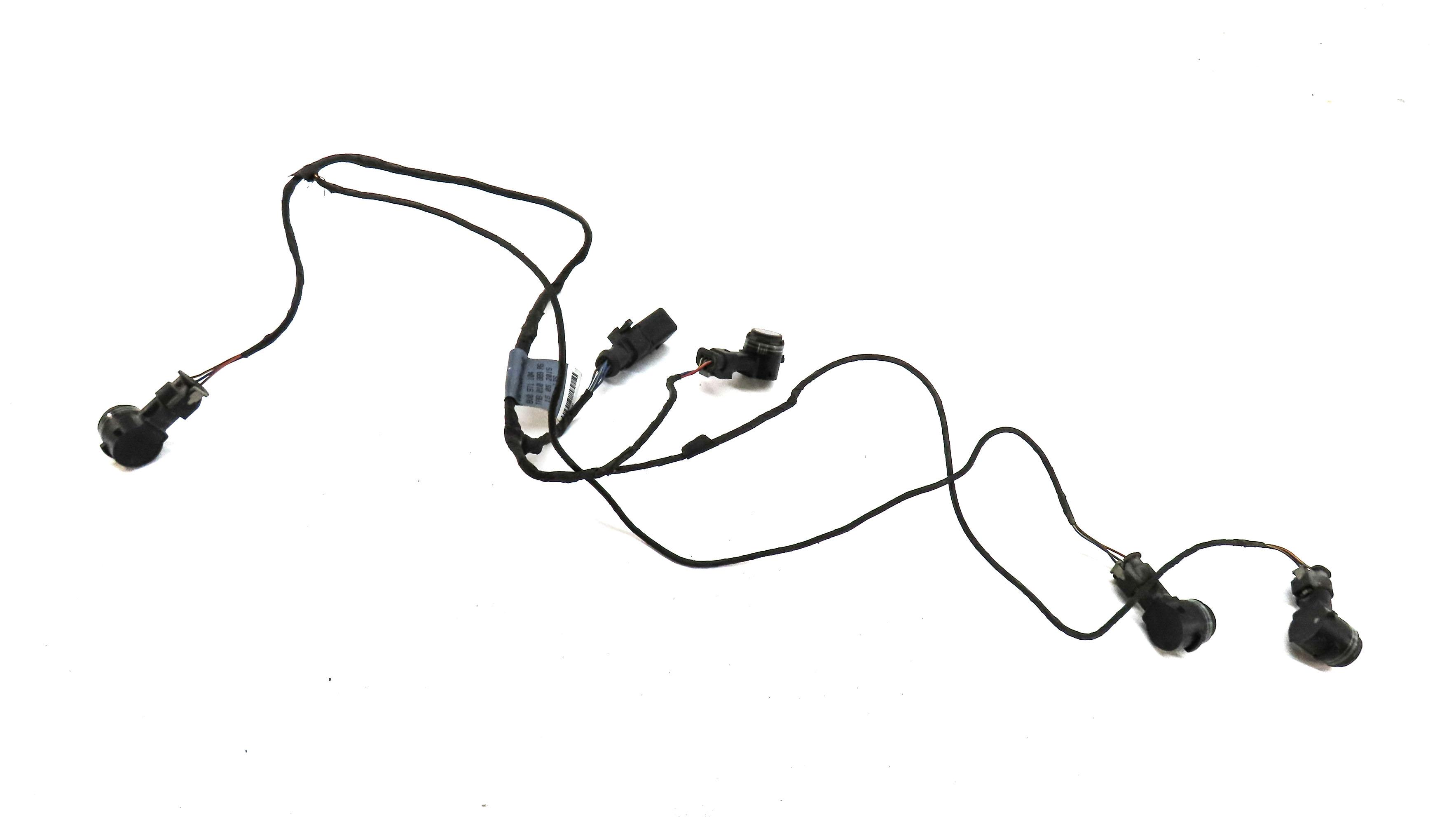 2016 AUDI A3 (8V) REAR PARK ASSIST PDC SENSOR SET4 (MONSOON GRAY) & WIRE HARNESS — exact item pictured