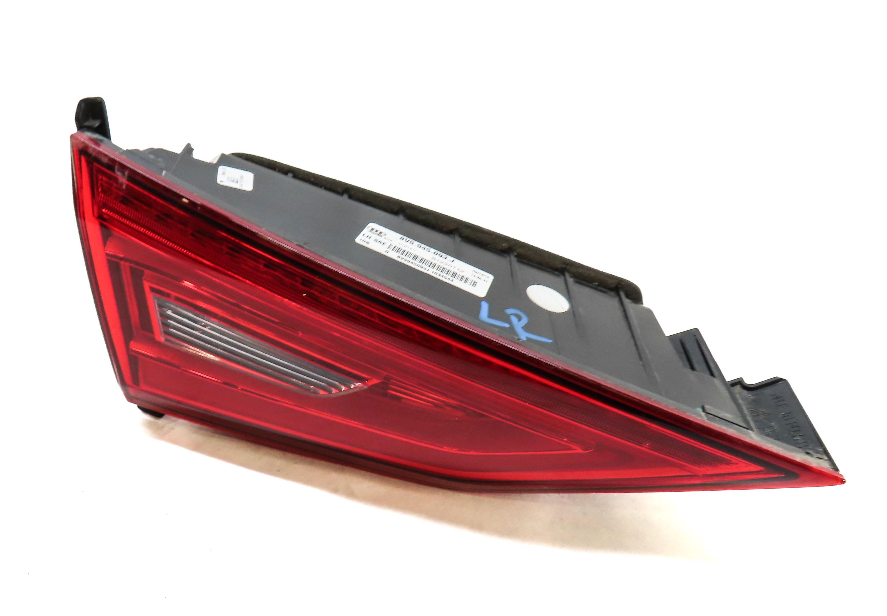 2015-2016 AUDI A3 S3 (8V) SEDAN CONVERTIBLE LEFT INNER LED TAILLIGHT LIGHT LAMP — exact item pictured