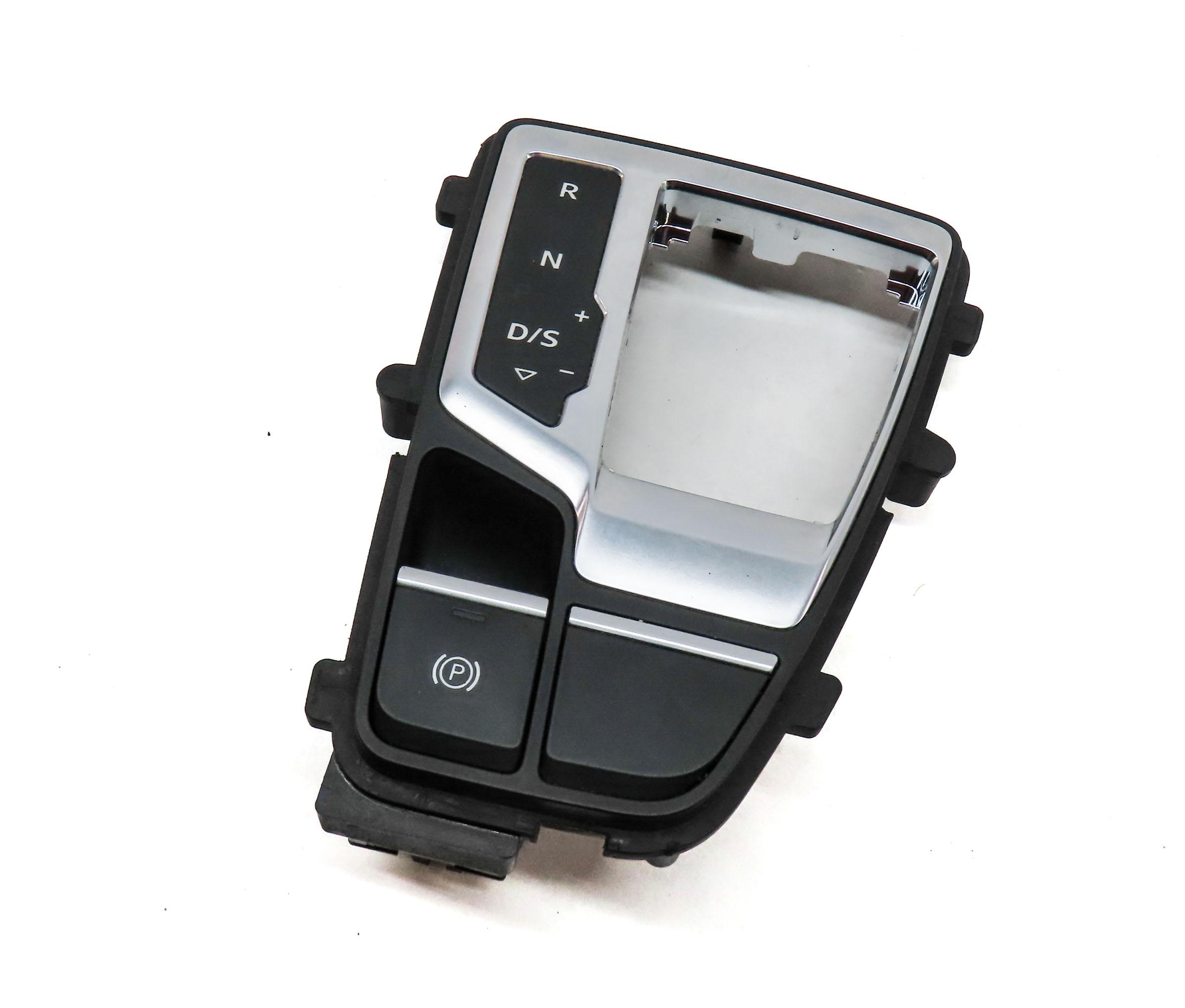 2018 AUDI Q5 (FY 80A) CONSOLE SHIFTER TRIM w/ INDICATOR & PARKING BRAKE SWITCH — exact item pictured