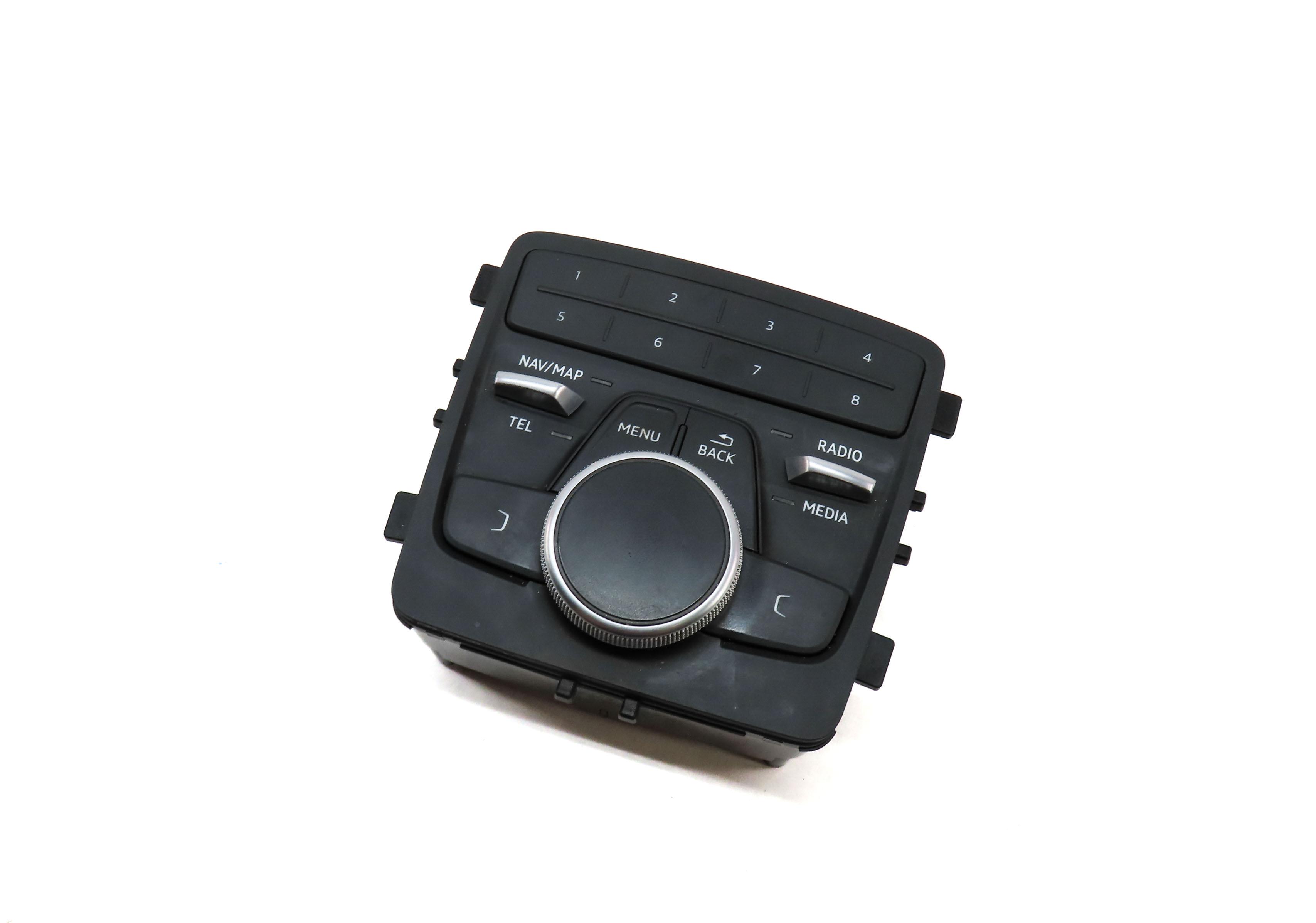 2018-2020 AUDI Q5 SQ5 (FY 80A) RADIO STEREO MEDIA GPS NAVIGATION CONTROL SWITCH — exact item pictured