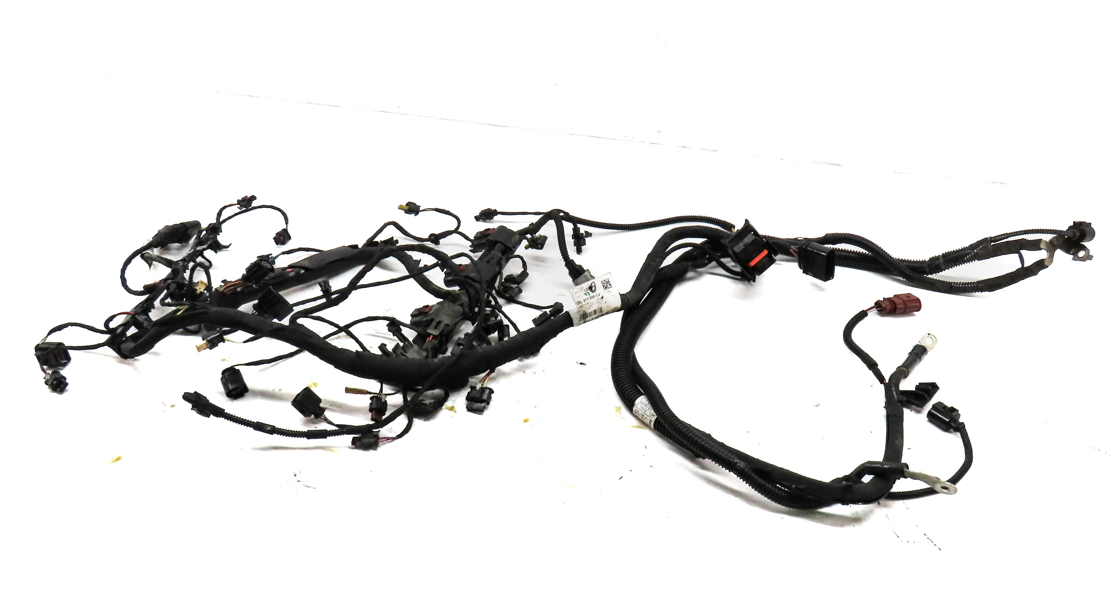 2018 AUDI Q5 (FY 80A) 2.0L DAYB TURBO ENGINE WIRING WIRE HARNESS 06L971627Q — exact item pictured