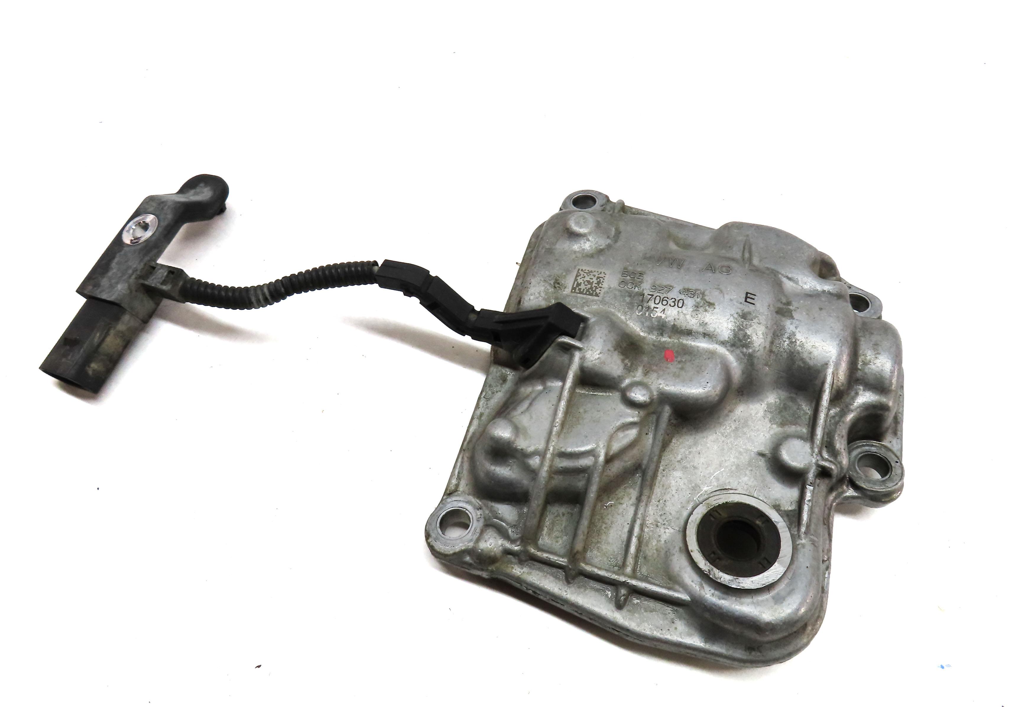 2018 AUDI Q5 (FY 80A) SUX AUTO TRANSMISSION POSITION SENSOR w/ COVER 0CK927431 — exact item pictured