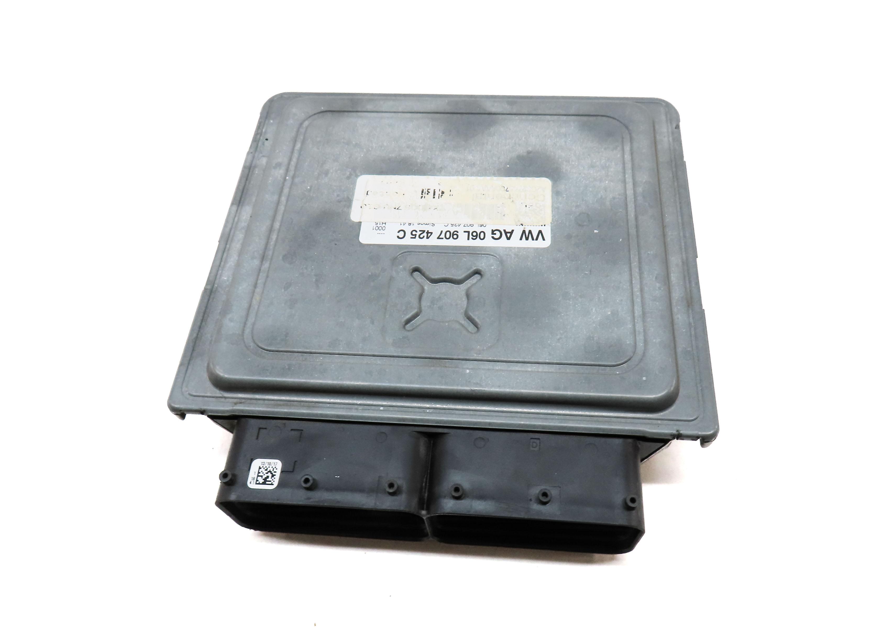 2018-2020 AUDI Q5 (FY 80A) 2.0L DJYA GAS TURBO ENGINE CONTROL MODULE ECM BCM — exact item pictured