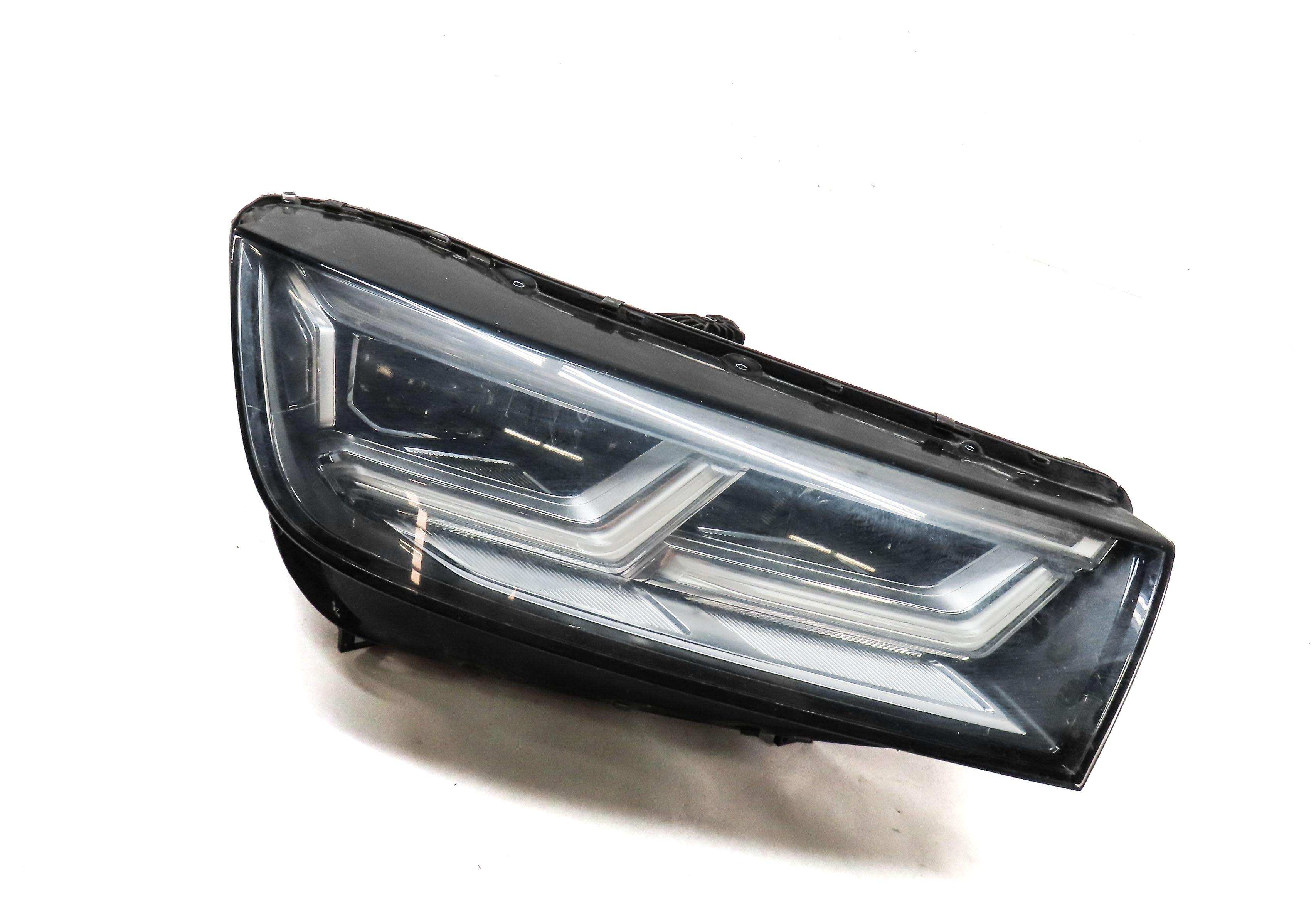 18-20 AUDI Q5 SQ5 (FY 80A) FRONT RIGHT PASSENGER LED HEADLIGHT HEAD LIGHT LAMP — exact item pictured