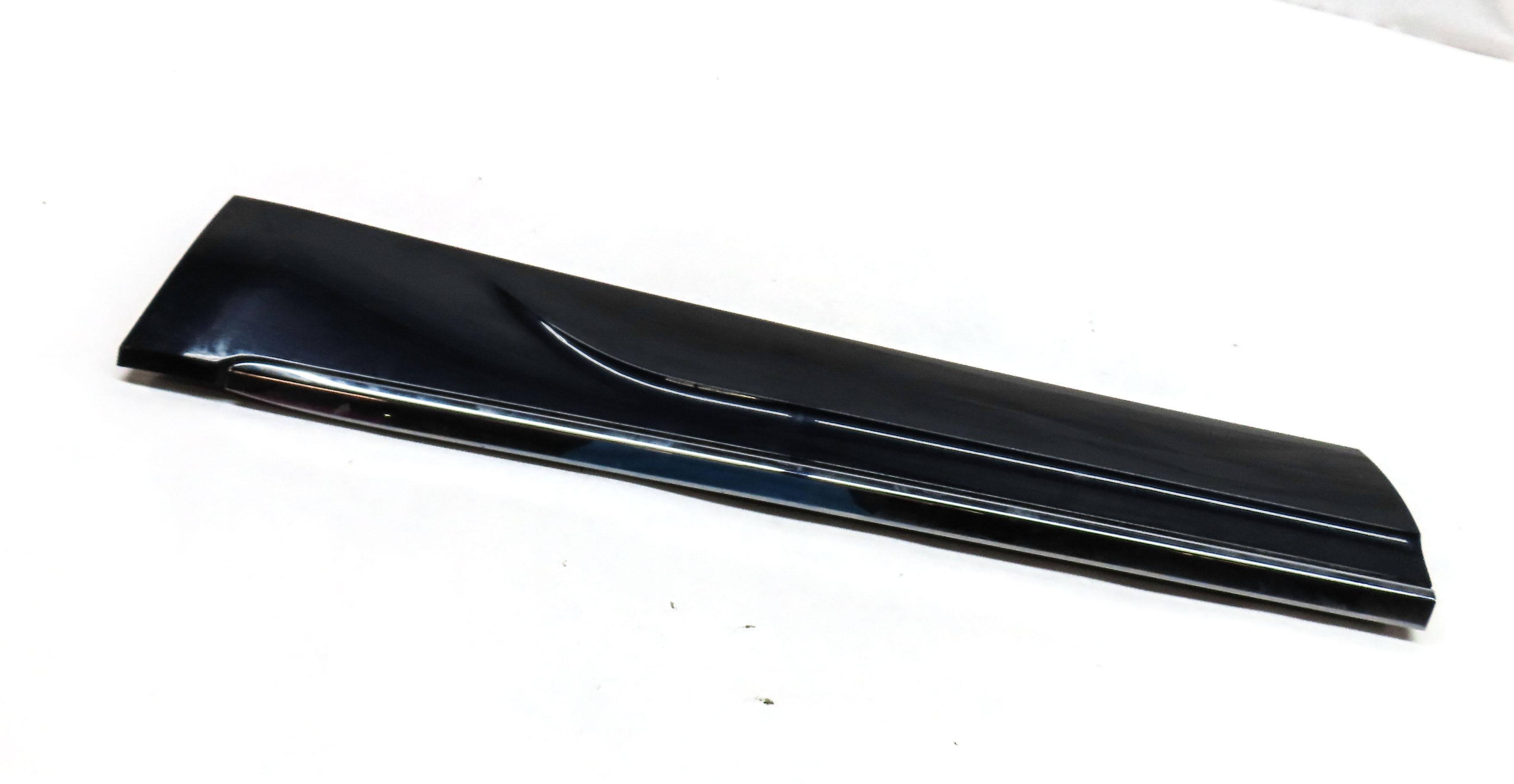 2013 AUDI Q5 (B8 8R) REAR LEFT LOWER DOOR MOULDING TRIM PANEL (MOONLIGHT BLUE) — exact item pictured