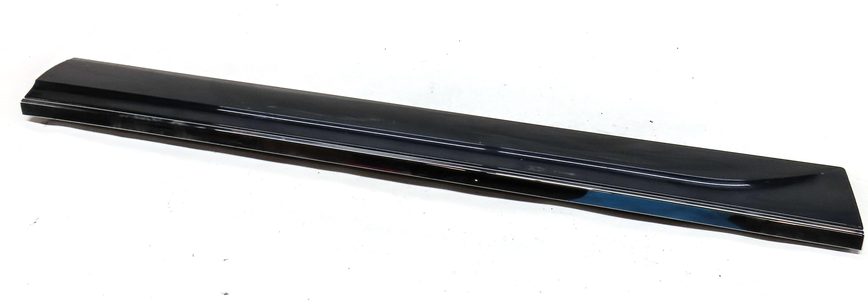 13-17 AUDI Q5 (B8 8R) FRONT LEFT DRIVER LOWER DOOR MOULDING TRIM PANEL (BLUE) — exact item pictured