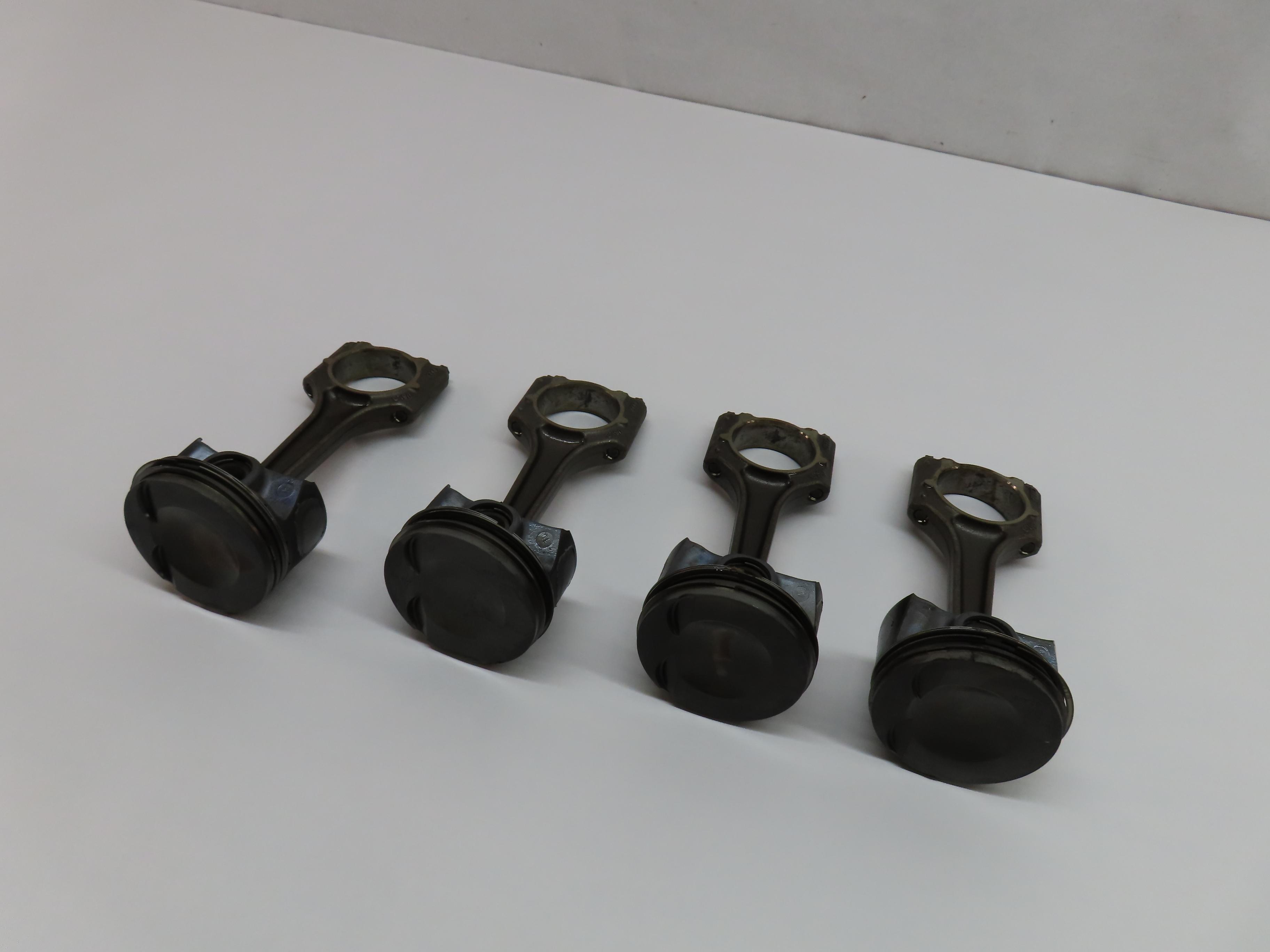 11-18 VW / AUDI - A3 A4 A5 A6 Q5 TT BEETLE JETTA TIGUAN - 2.0L TURBO PISTON SET4 — exact item pictured