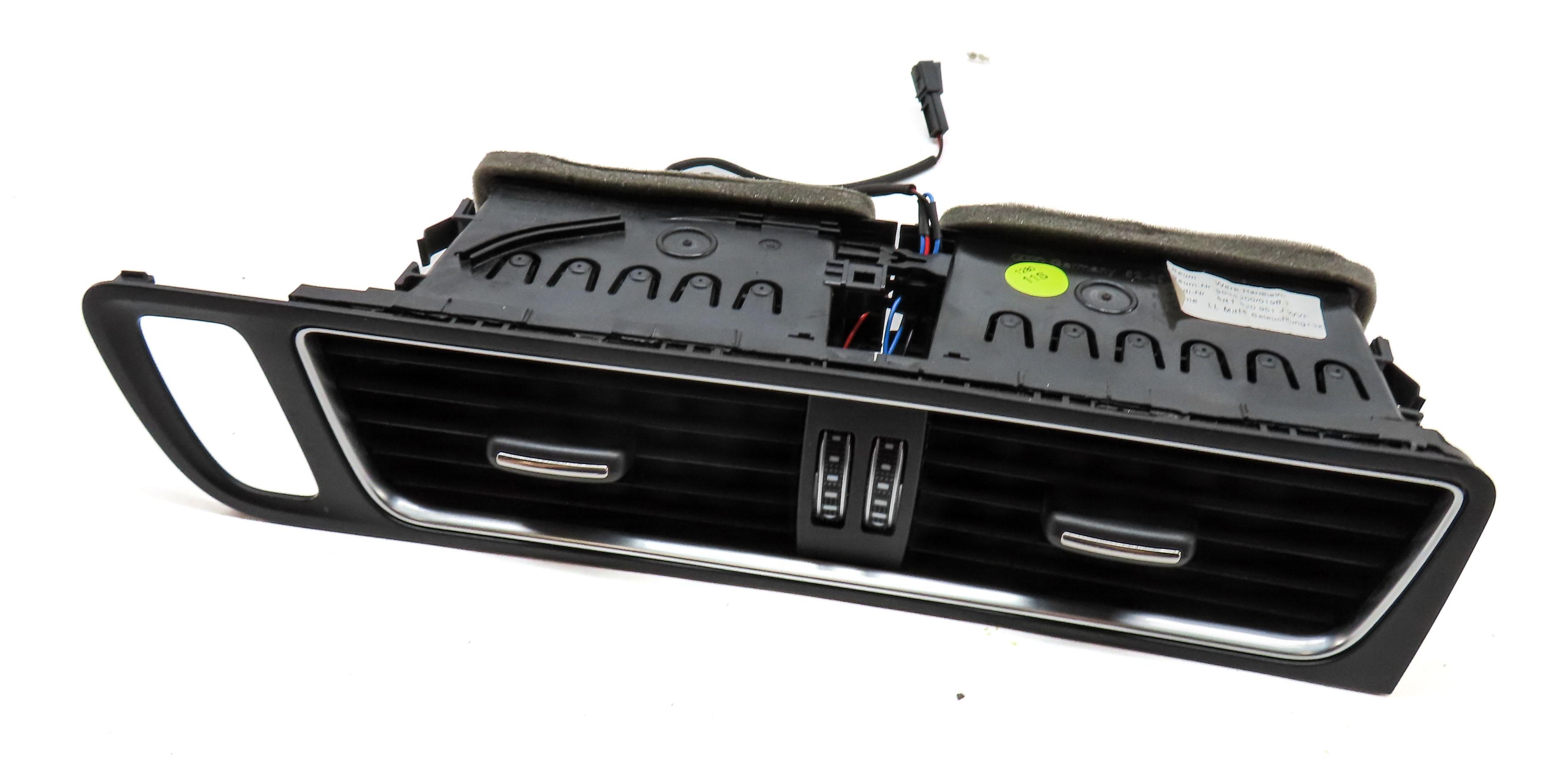 2013 AUDI Q5 B8 8R FRONT CENTER DASH HVAC A/C HEATER AIR VENT (BLACK) 8R1820951 — exact item pictured