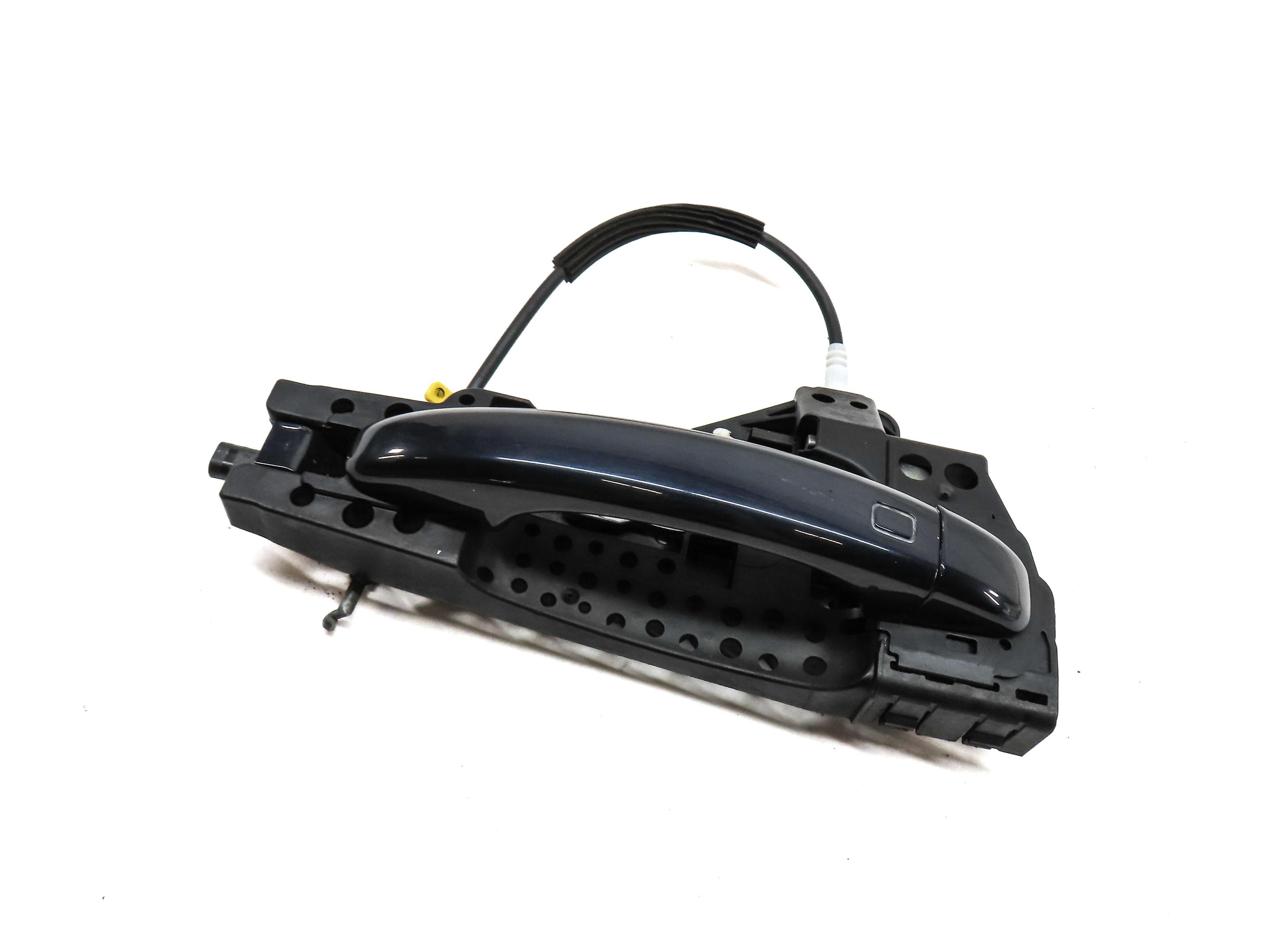 09-17 AUDI A4 S4 S5 Q5 SQ5 (B8 8K 8T 8R) RIGHT FRONT / REAR DOOR HANDLE BLUE — exact item pictured