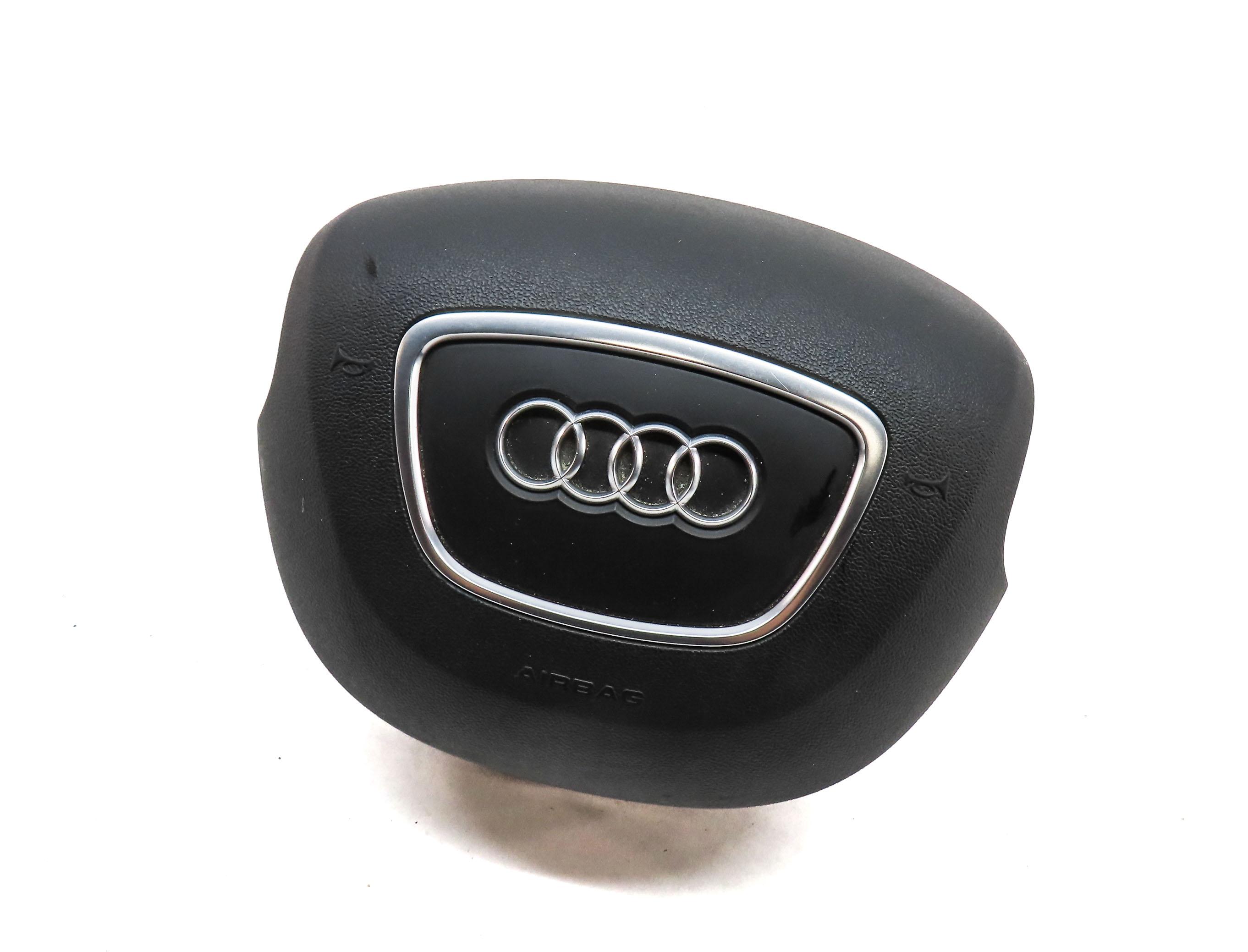 2013-2017 AUDI Q5 SQ5 (B8 8R) STEERING WHEEL AIRBAG AIR BAG (BLACK / NON SPORT) — exact item pictured