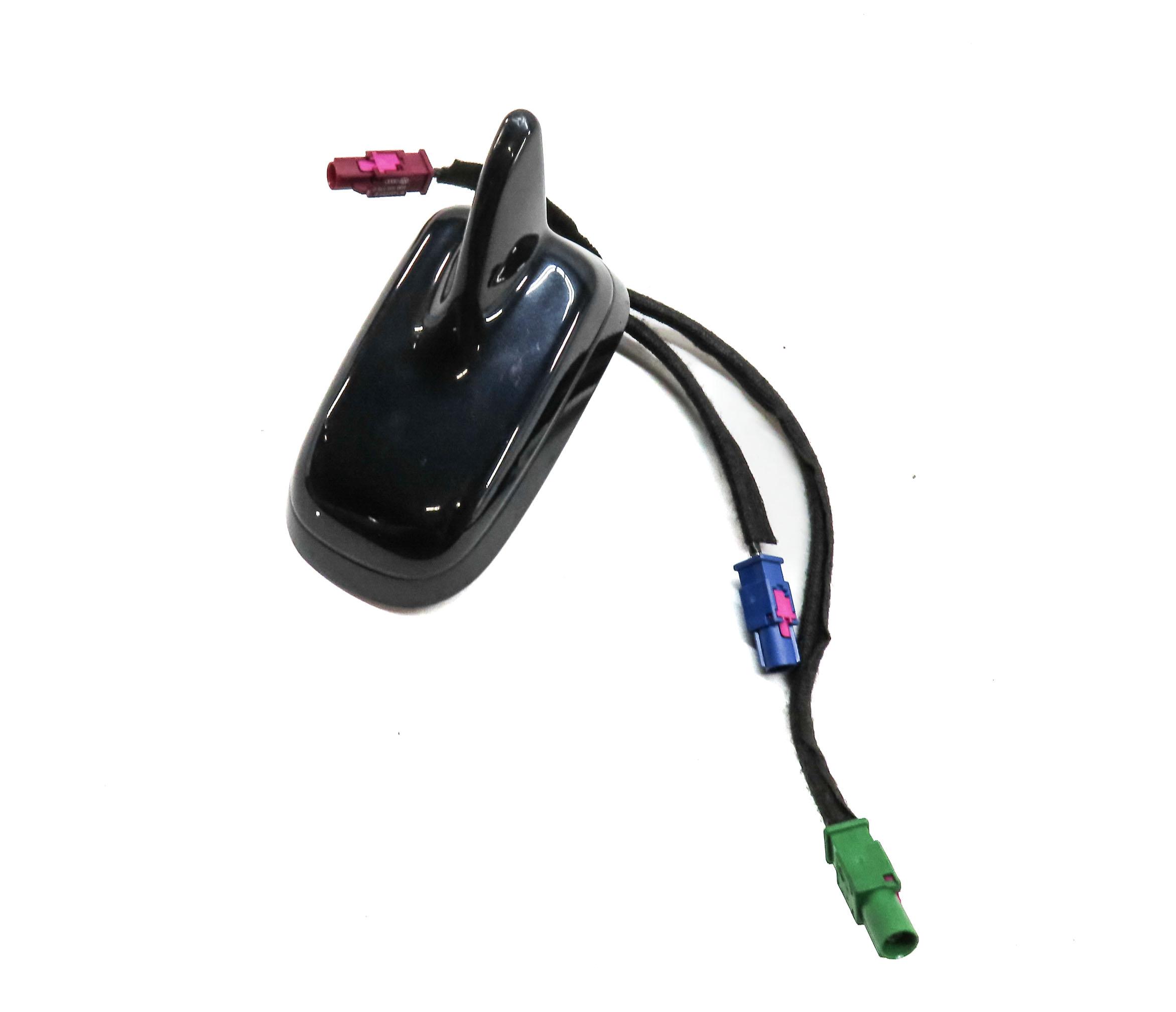 08-17 AUDI A3 Q5 SQ5 R8 B8 8R 8V AM/FM RADIO ROOF SHARK FIN ANTENNA (BLUE) — exact item pictured