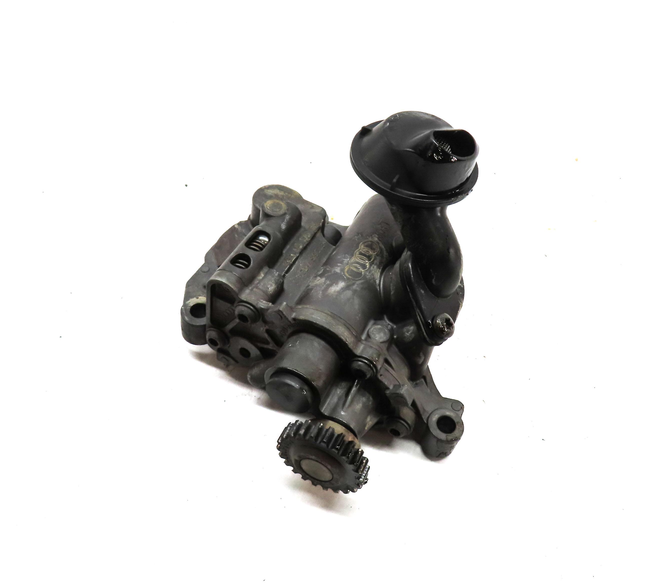 2013 AUDI Q5 (B8 8R) 2.0L TURBO CPMA ENGINE OIL PUMP w/ PICKUP TUBE 06H115105BF — exact item pictured