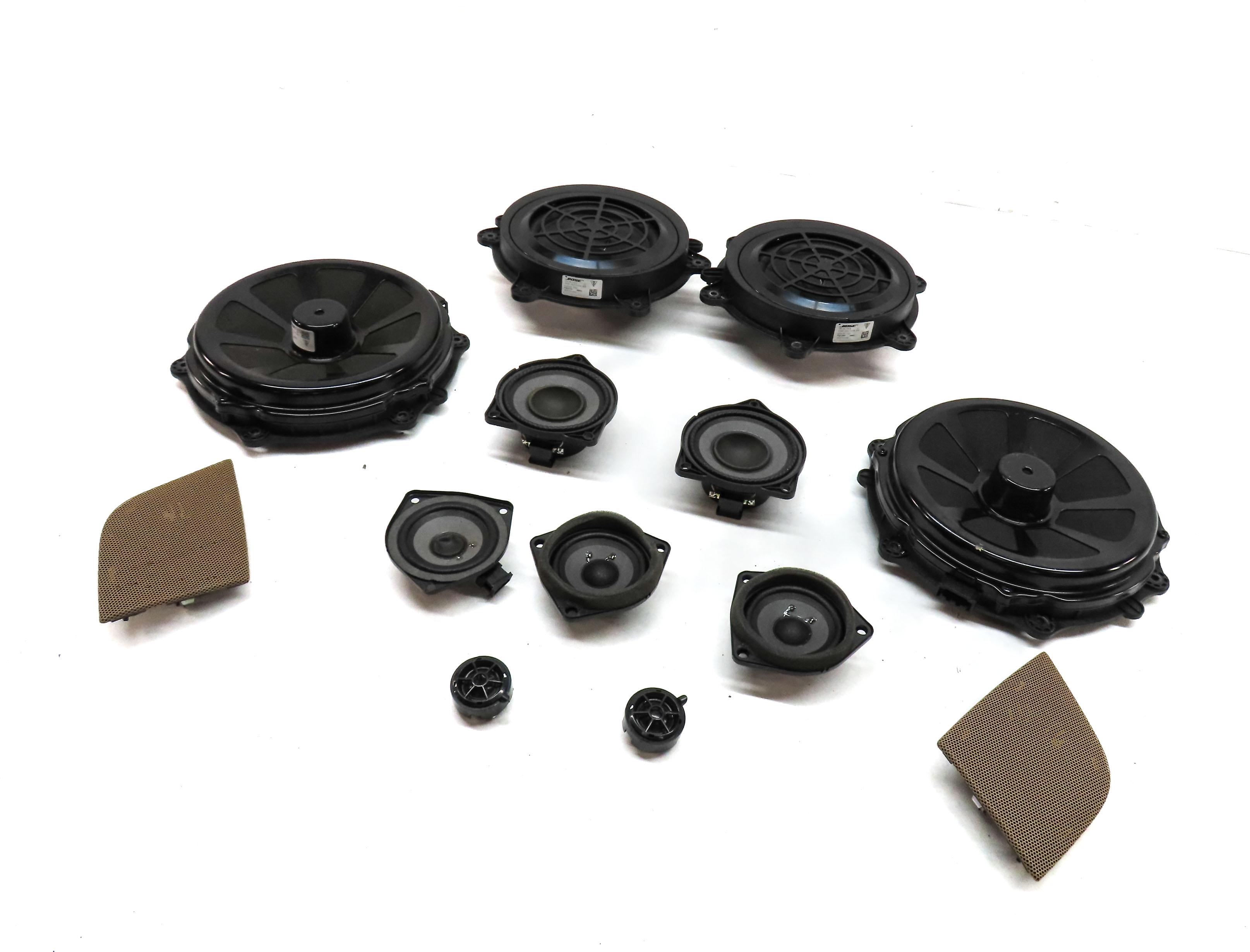 2011 PORSCHE PANAMERA (958) WOOFER MIDRANGE TWEETER BOSE SPEAKER SET 13 — exact item pictured