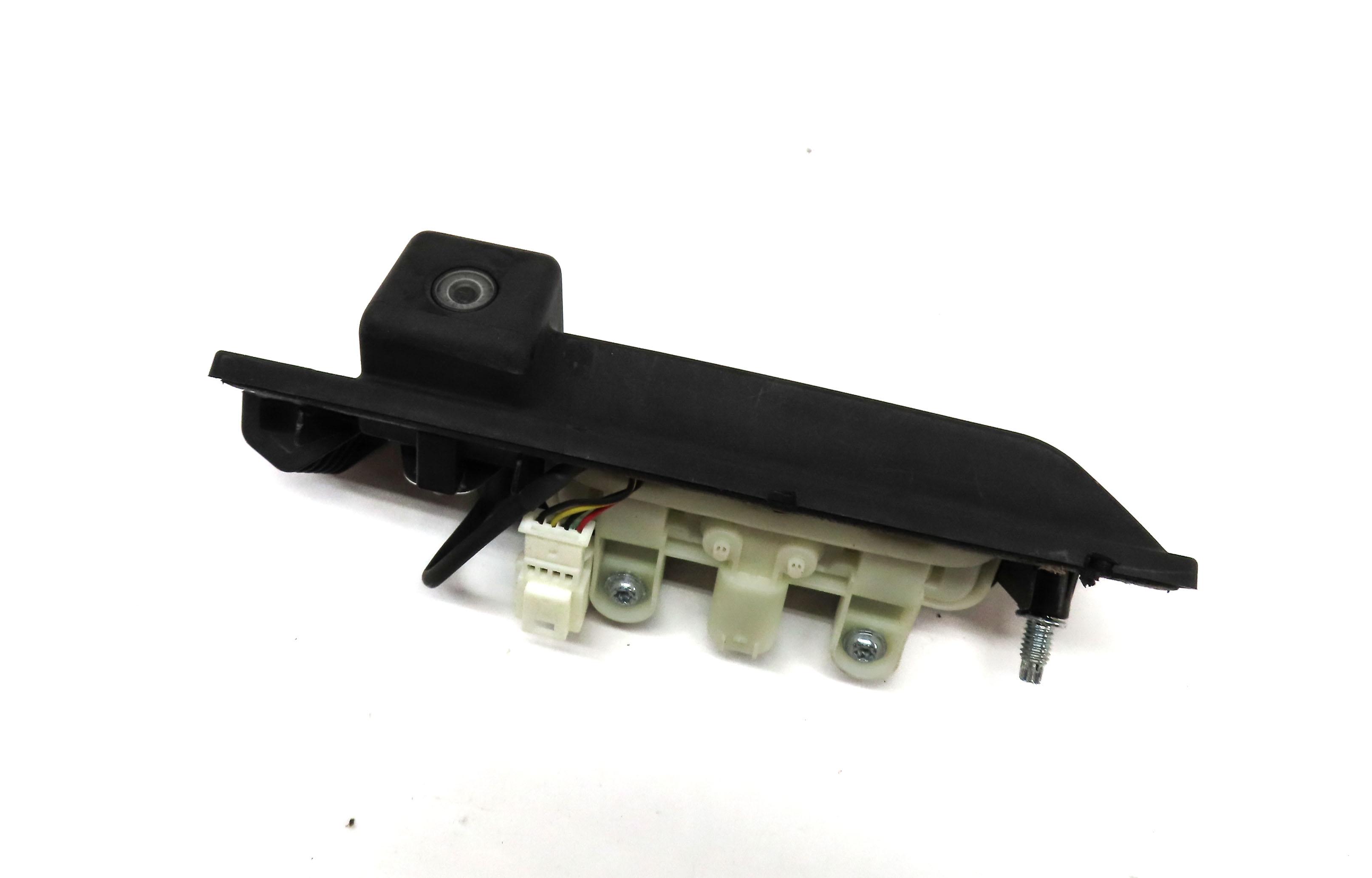 2010-2013 PORSCHE PANAMERA (970 G1) REAR TRUNK HANDLE w/ BACKUP REVERSE CAMERA — exact item pictured