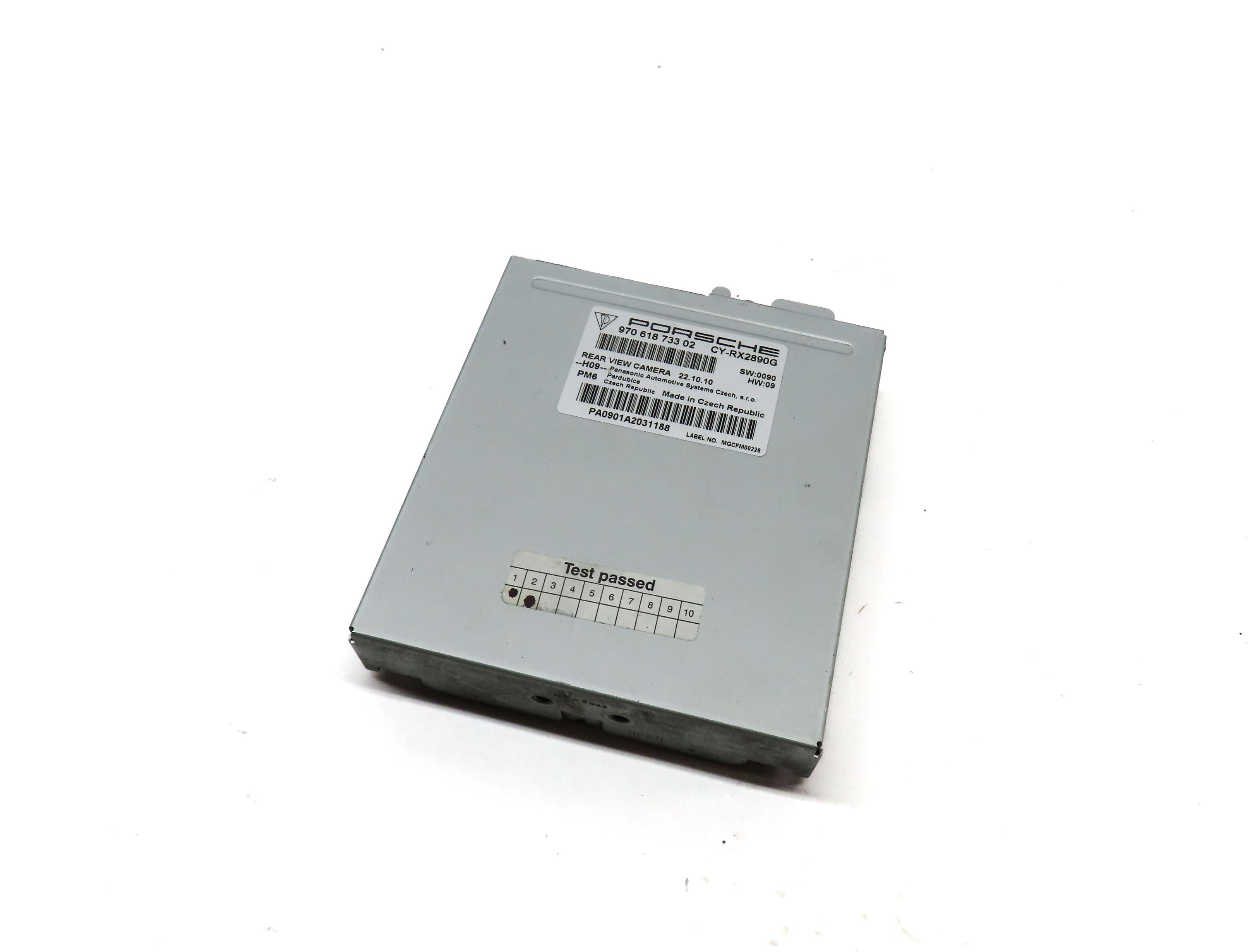 2011 PORSCHE PANAMERA (958) REARVIEW CAMERA CONTROL MODULE 97061873302 — exact item pictured