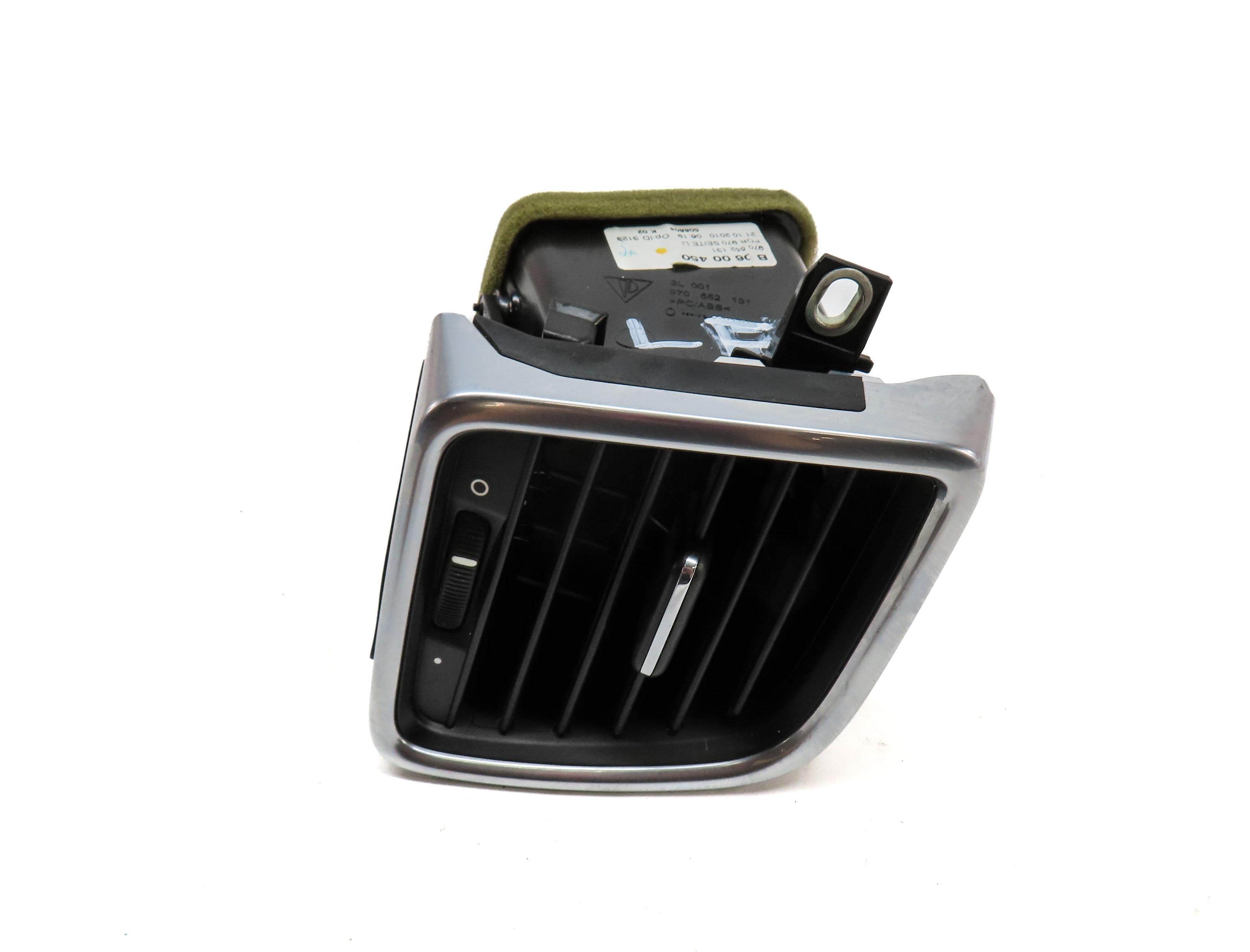 2011 PORSCHE PANAMERA (958) FRONT FAR LEFT DRIVER DASH HVAC A/C HEATER AIR VENT — exact item pictured
