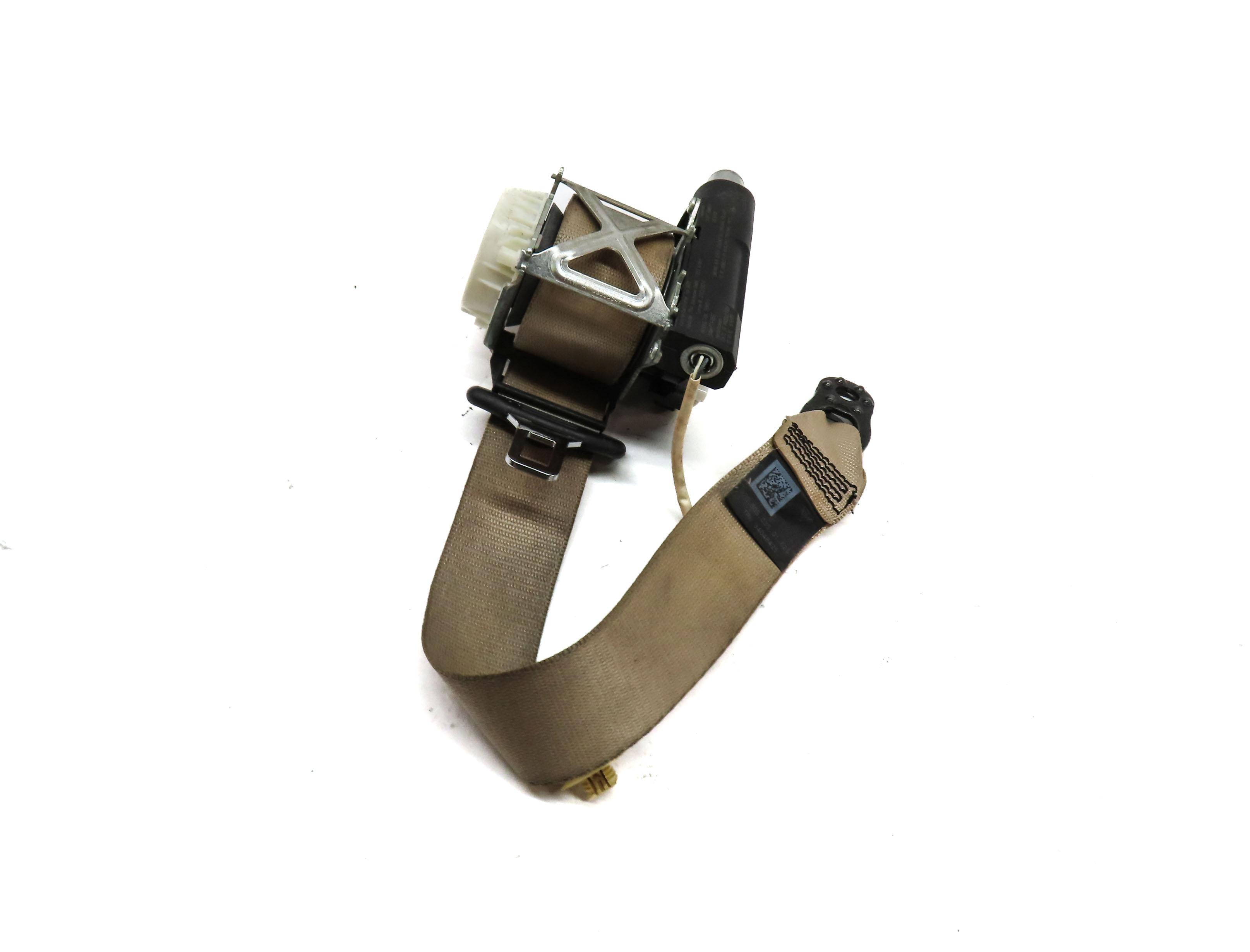 2011 PORSCHE PANAMERA (958) REAR RIGHT SEATBELT SEAT BELT RETRACTOR (BEIGE) — exact item pictured