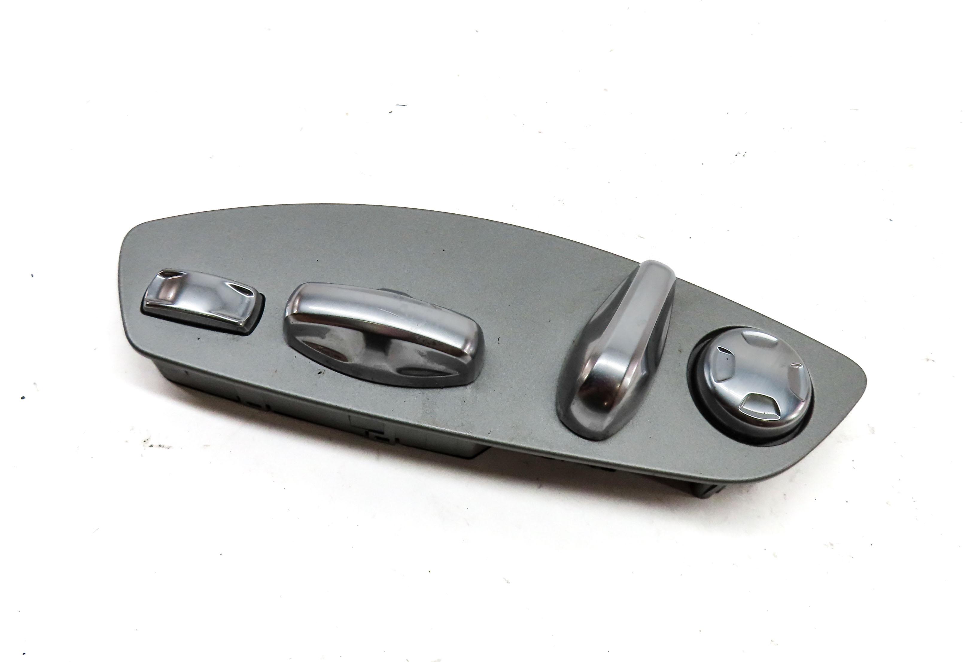 2011 PORSCHE PANAMERA (958) FRONT LEFT DRIVER SEAT ADJUST SWITCH w/ LUMBAR — exact item pictured
