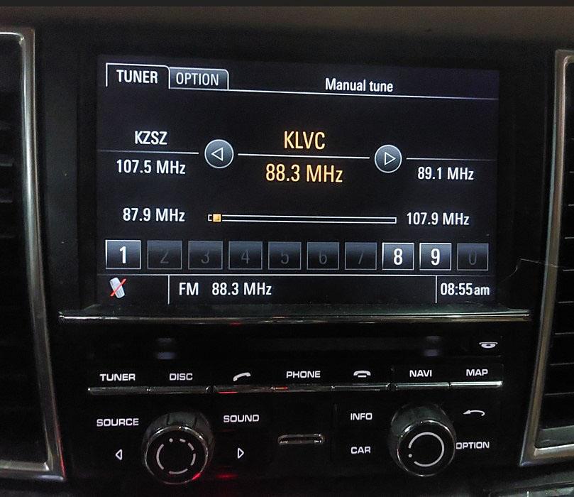 2011 PORSCHE PANAMERA (958) FRONT NAVIGATION RADIO DISPLAY SCREEN HEAD UNIT — exact item pictured