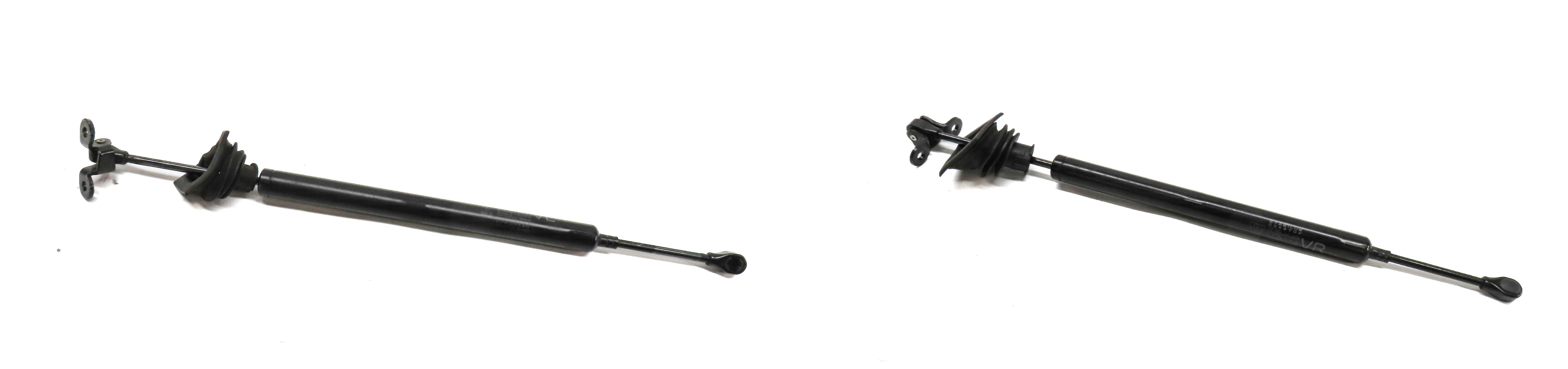 2010-2016 PORSCHE PANAMERA (970 G1) FRONT LEFT & RIGHT HOOD SHOCK STRUT SET 2 — exact item pictured