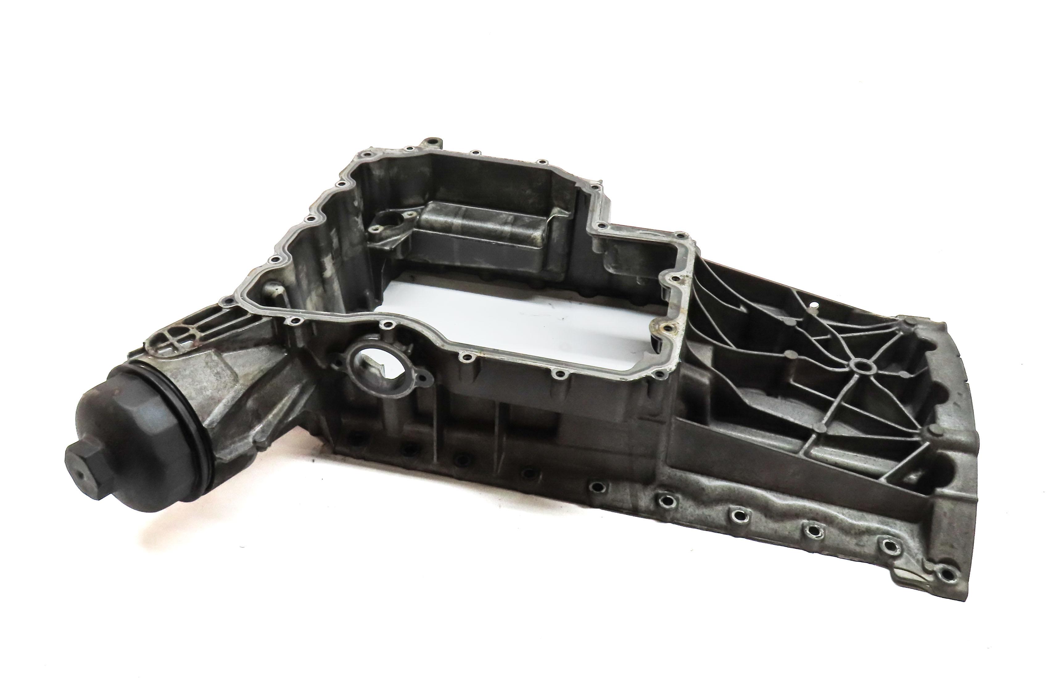 2011 PORSCHE PANAMERA (958) 4.8L M48 NON-TURBO UPPER ENGINE OIL PAN 94810716123 — exact item pictured