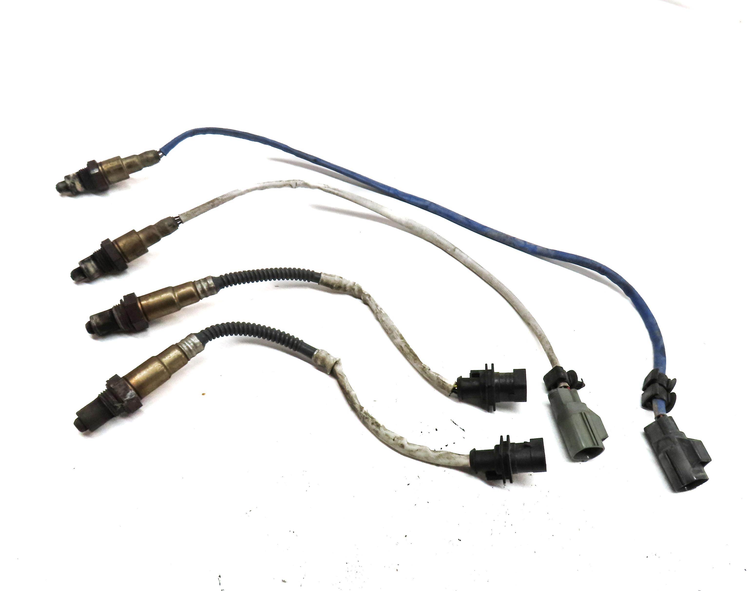 2014 LAND ROVER LR4 3.0L SUPERCHARGED ENGINE PRE POST CAT O2 OXYGEN SENSOR SET 4 — exact item pictured