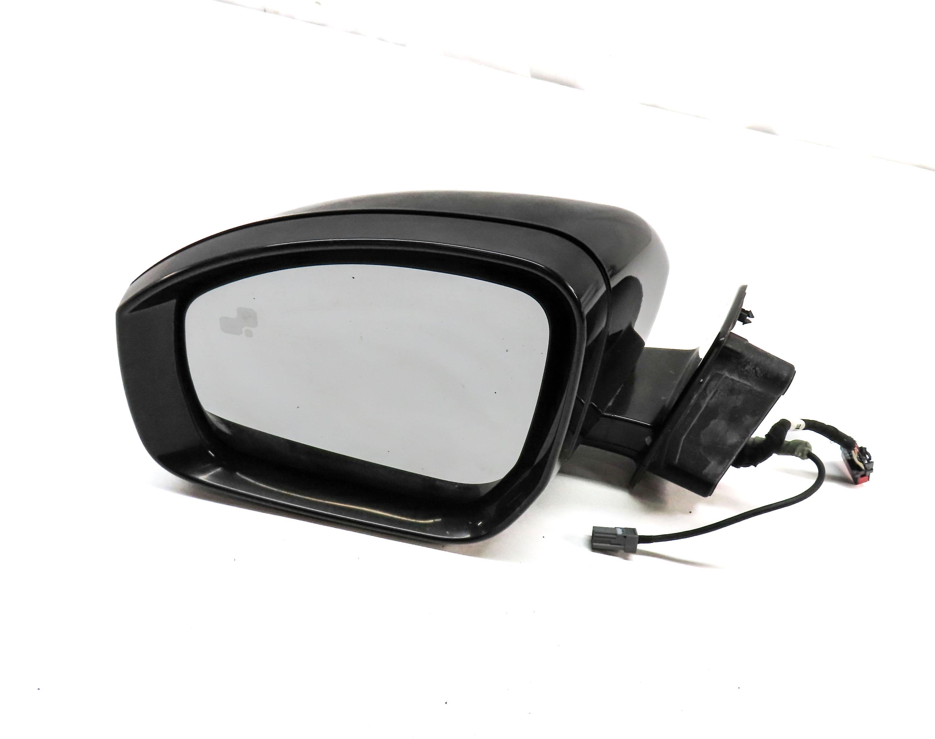 14-16 LAND ROVER LR4 LEFT DOOR MIRROR (P-FOLD HEAT AUTODIM CAMERA BLIND) (BLACK) — exact item pictured