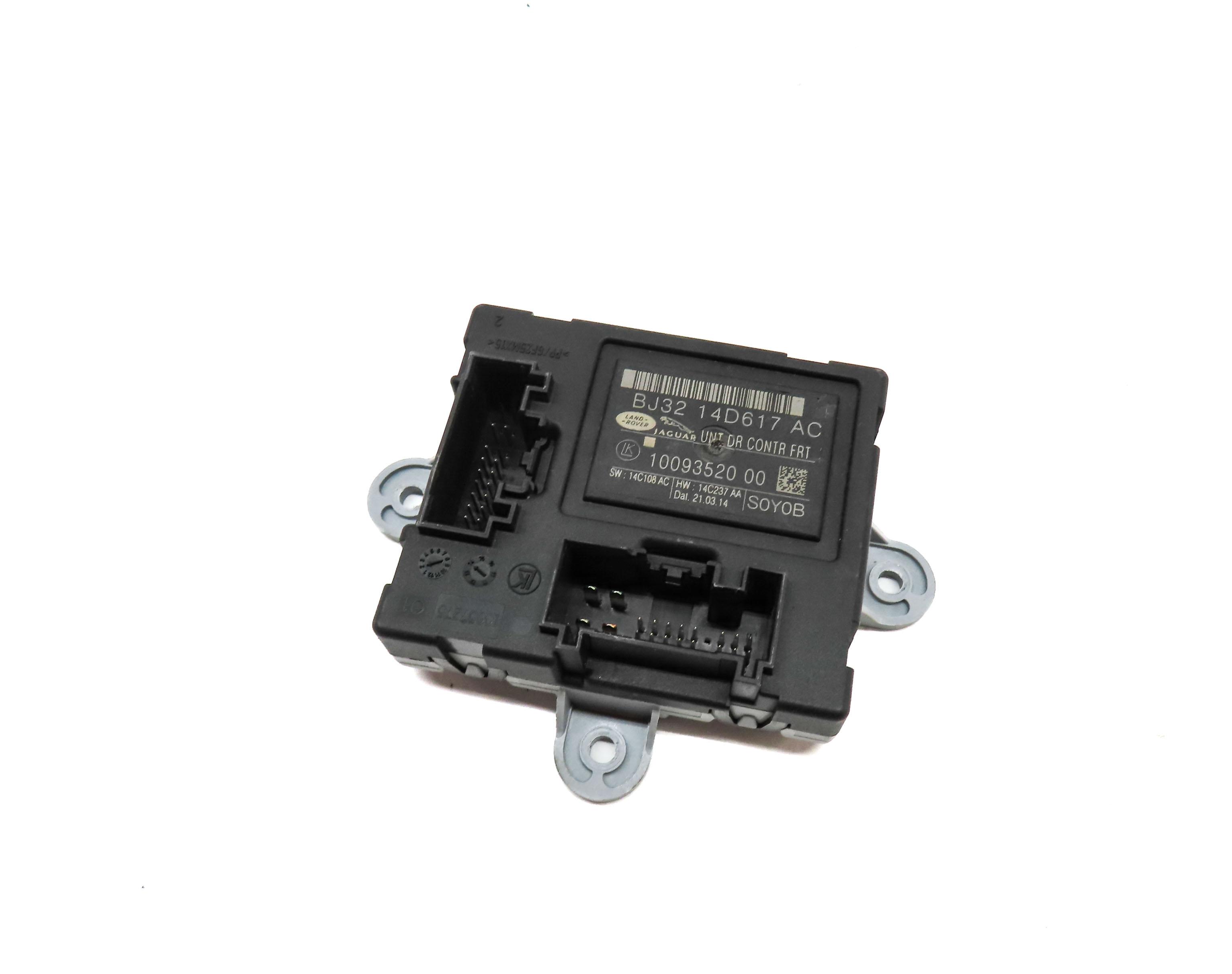 2014 LAND ROVER LR4 FRONT RIGHT PASSENGER DOOR CONTROL MODULE BJ32-14D617-AC — exact item pictured