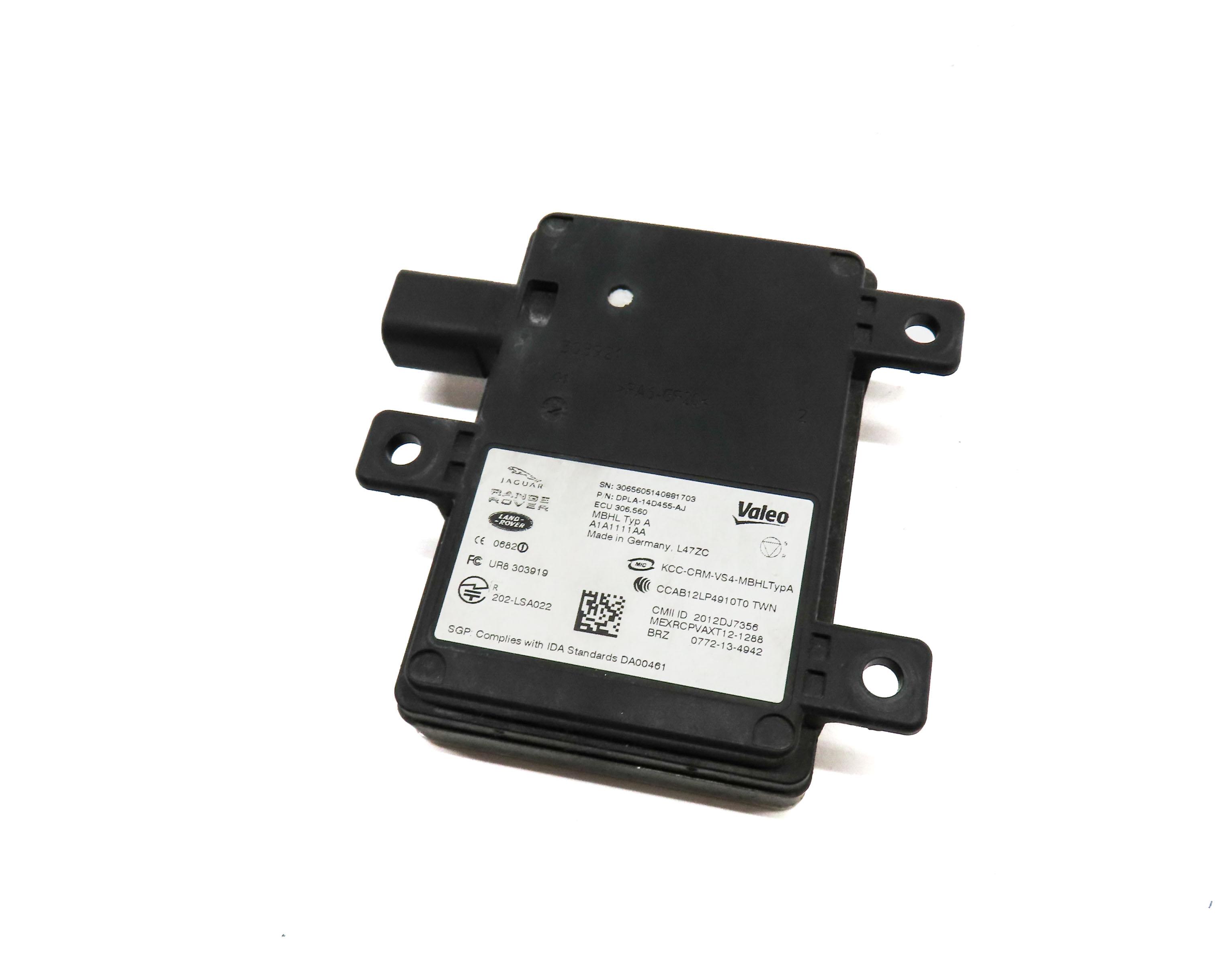 2014 LAND ROVER LR4 REAR LEFT BLIND SPOT RADAR SENSOR MODULE DPLA-14D455-AJ — exact item pictured