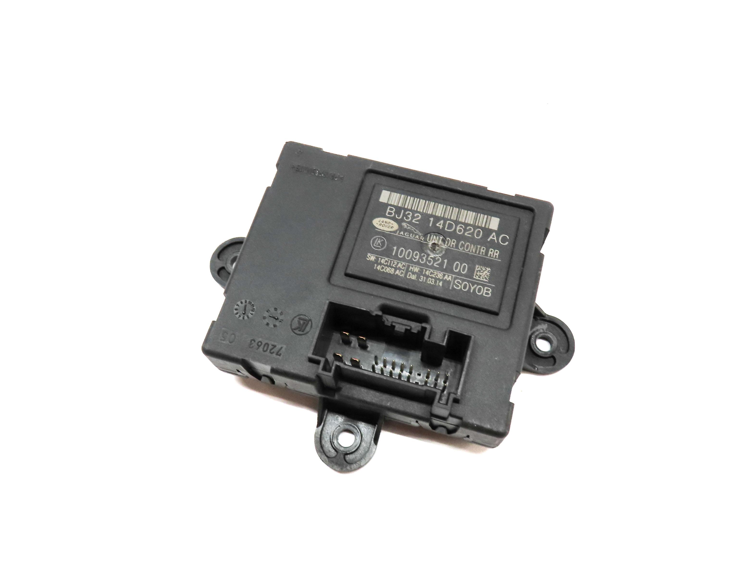 2014 LAND ROVER LR4 REAR RIGHT DOOR CONTROL MODULE BJ32-14D620-AC — exact item pictured