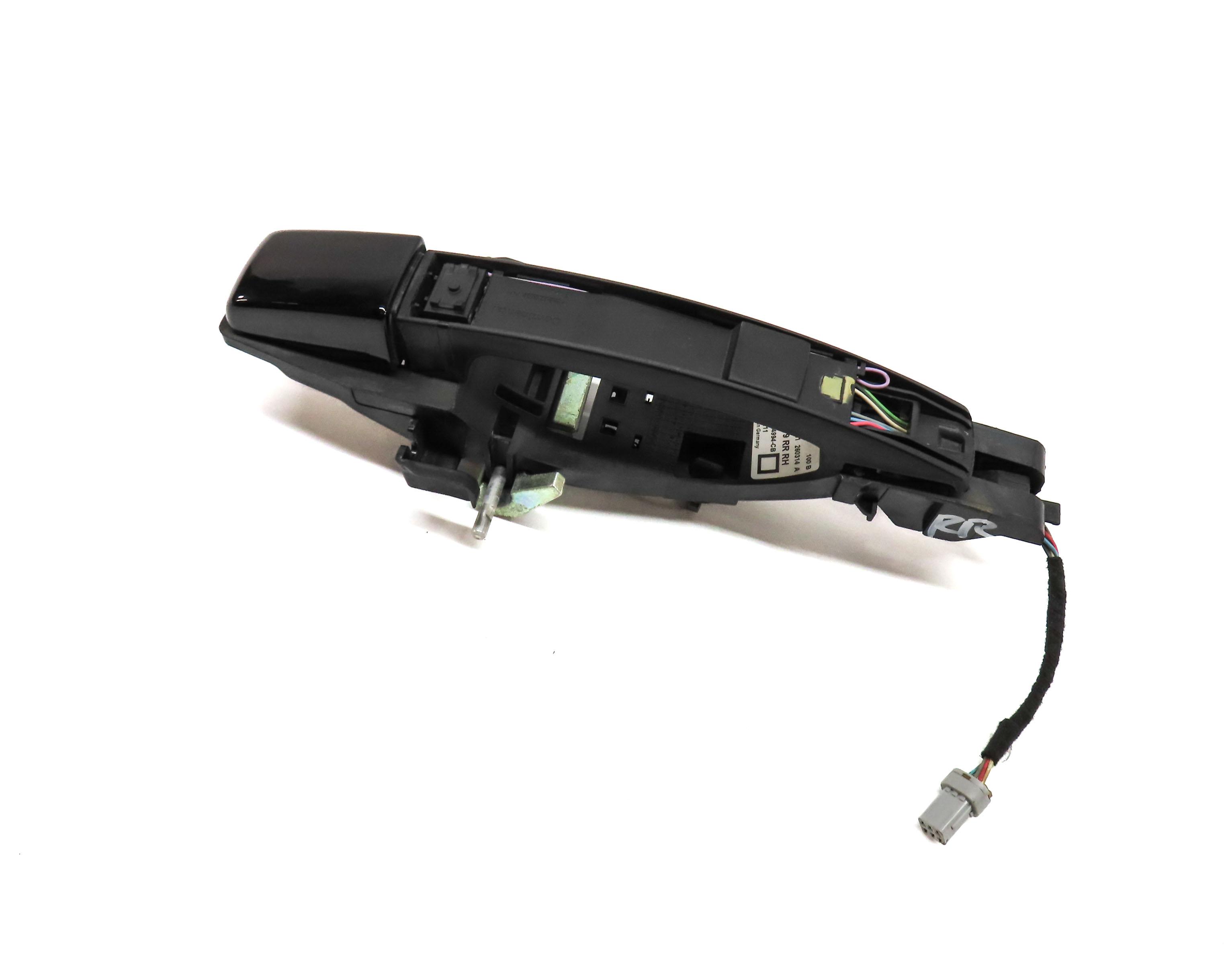 08-16 RANGE ROVER SPORT (L320) LR2 LR4 RIGHT REAR PASSIVE DOOR HANDLE (BLACK) — exact item pictured