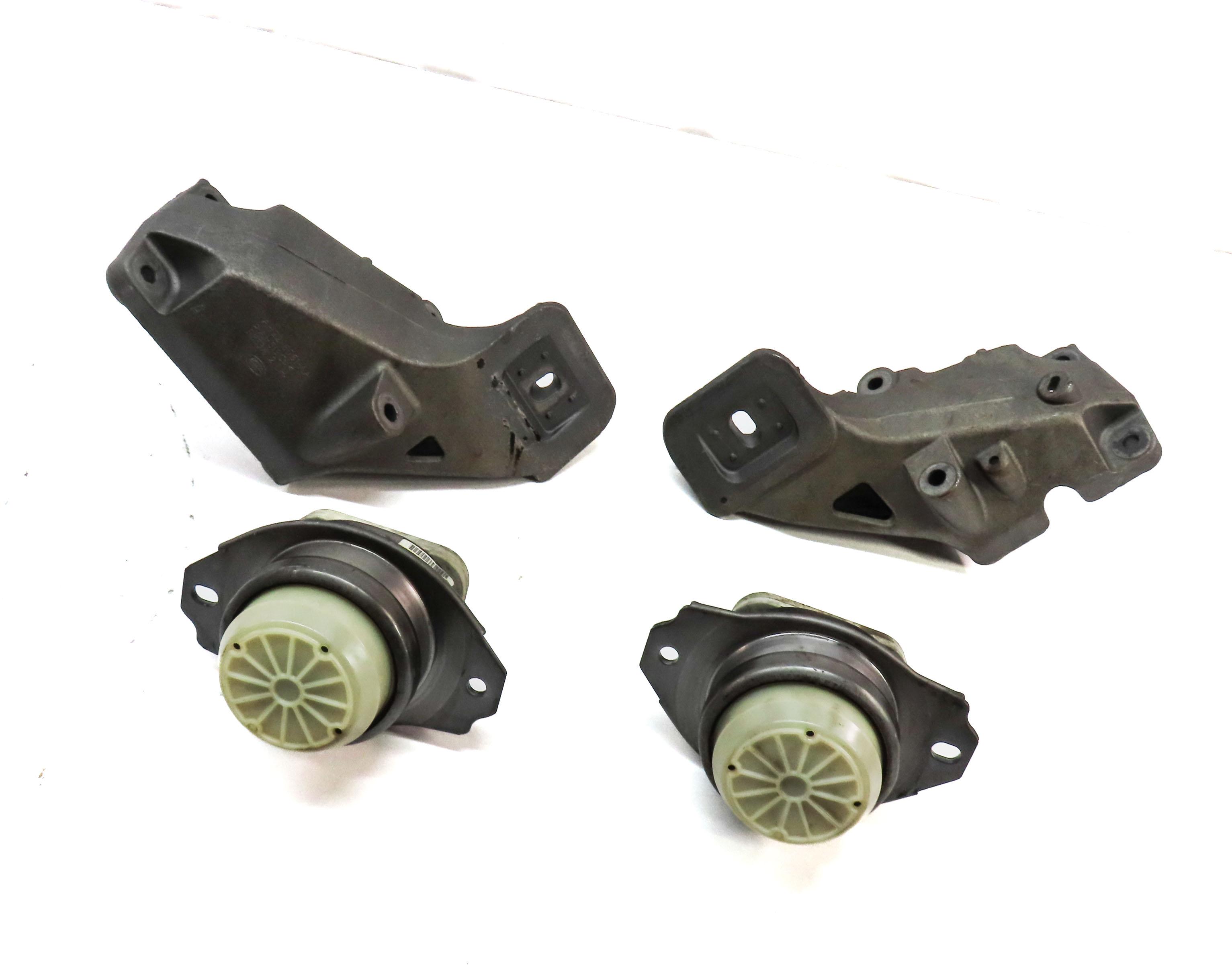 2014 LAND ROVER LR4 3.0L SUPER LEFT & RIGHT ENGINE MOTOR MOUNT & BRACKET SET4 — exact item pictured