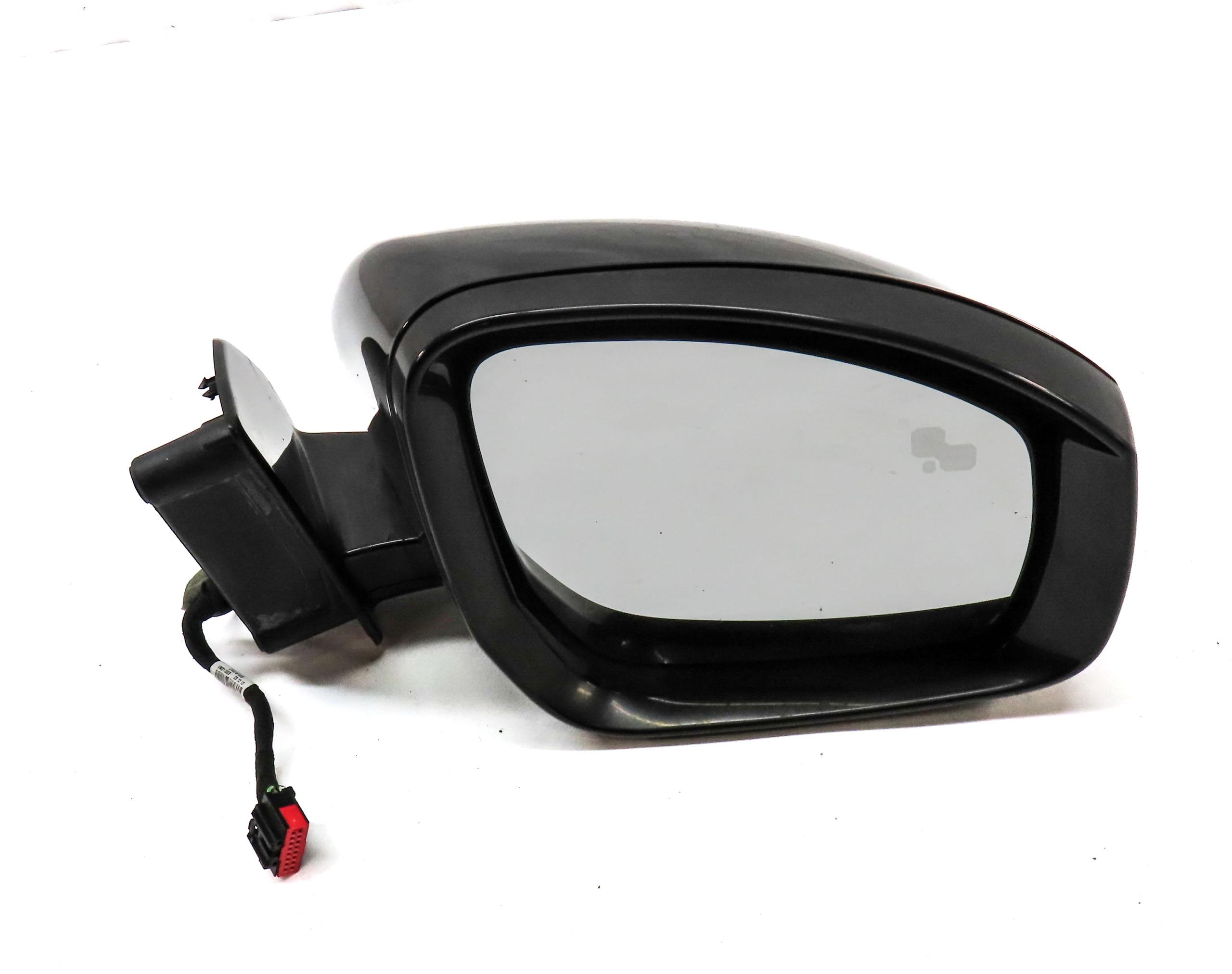 14-16 LAND ROVER LR4 RIGHT DOOR MIRROR (PFOLD HEAT AUTODIM CAMERA BLIND) BLACK — exact item pictured