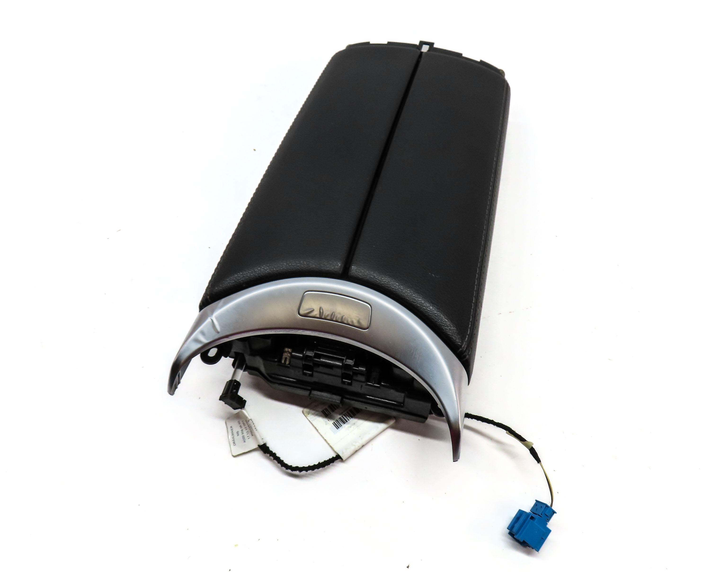 15-23 C G GLC CLASS W205 W463 X253 CENTER CONSOLE ARMREST LID TRAY BLACK SILVER — exact item pictured