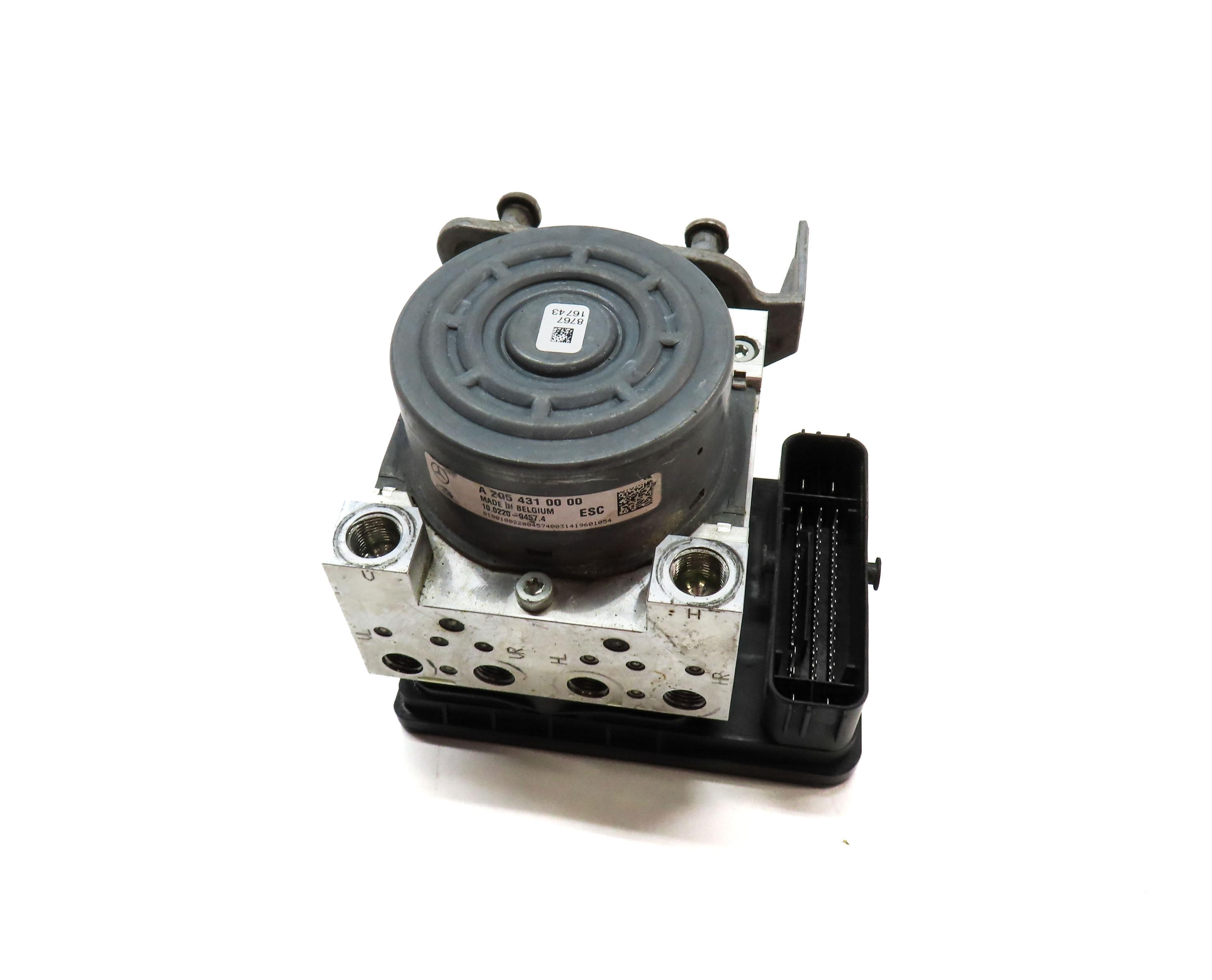 2015 MERCEDES C300 C400 (W205) ABS ESC BRAKE PUMP MODULE (w/o ADAPTIVE CRUISE) — exact item pictured