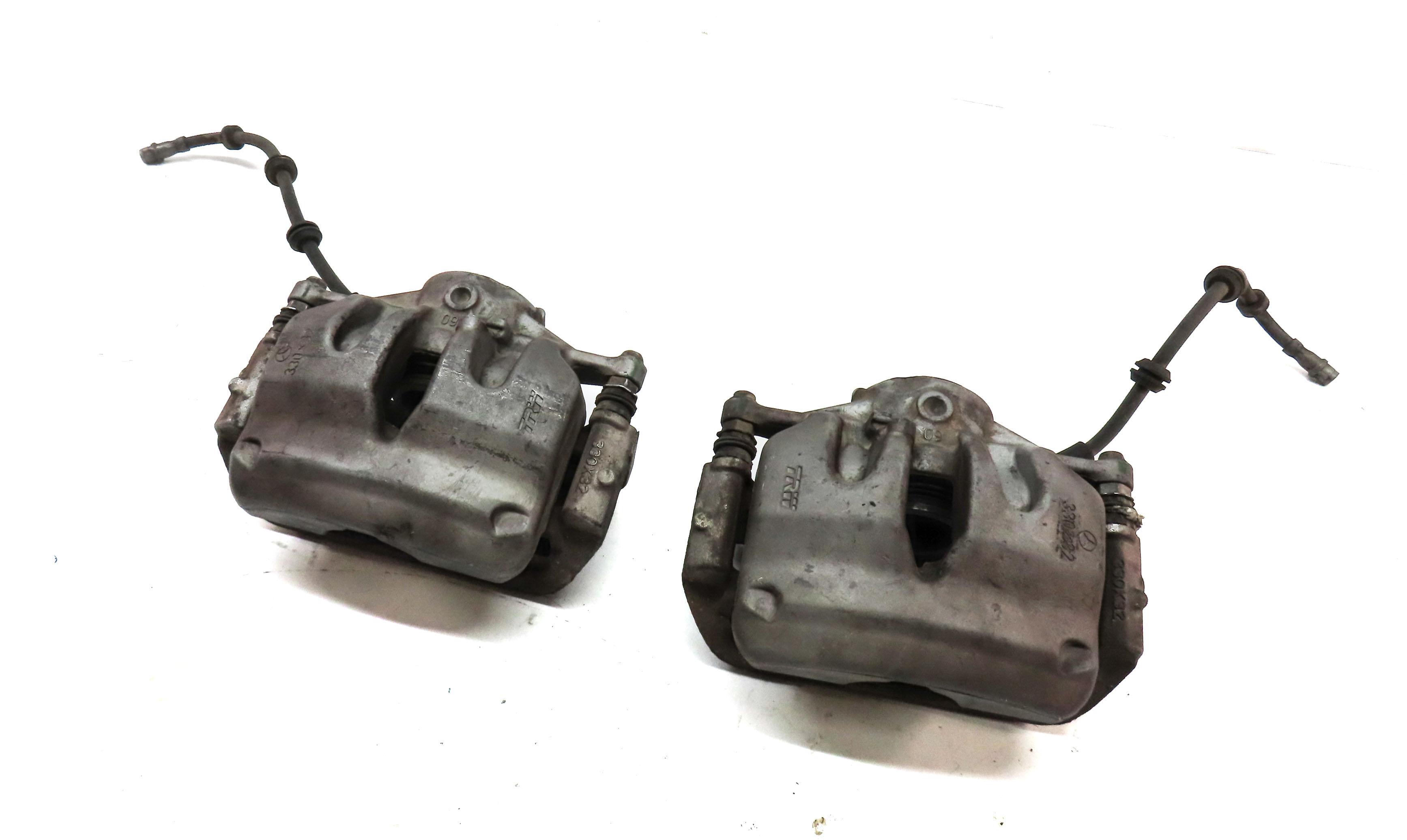 2015-2021 MERCEDES C300 E300 (W205 W213) FRONT LEFT & RIGHT BRAKE CALIPER SET — exact item pictured