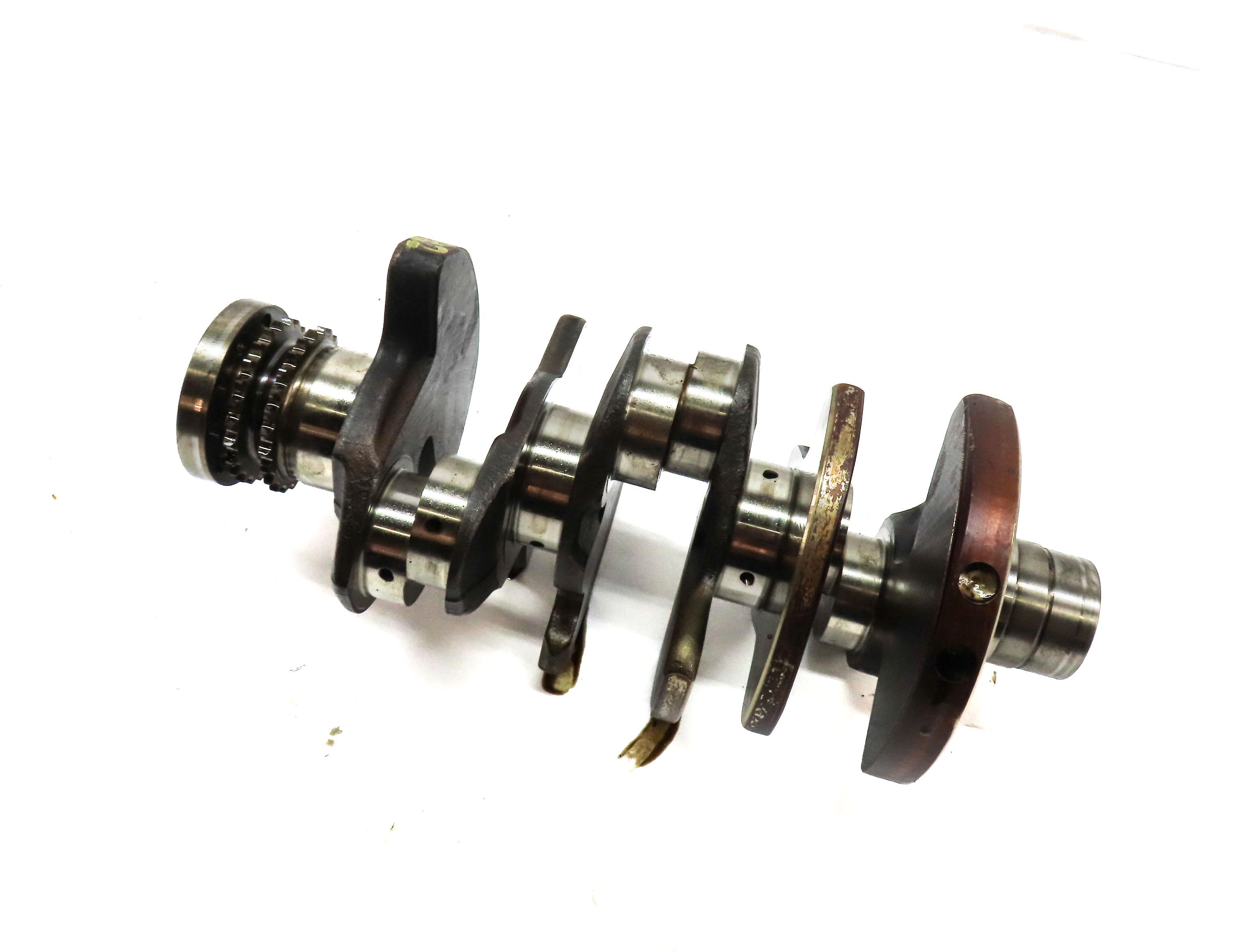 2012 AUDI A6 (C7) 3.0L SUPER CGXB ENGINE CRANKSHAFT CRANK SHAFT 06E105101AD — exact item pictured