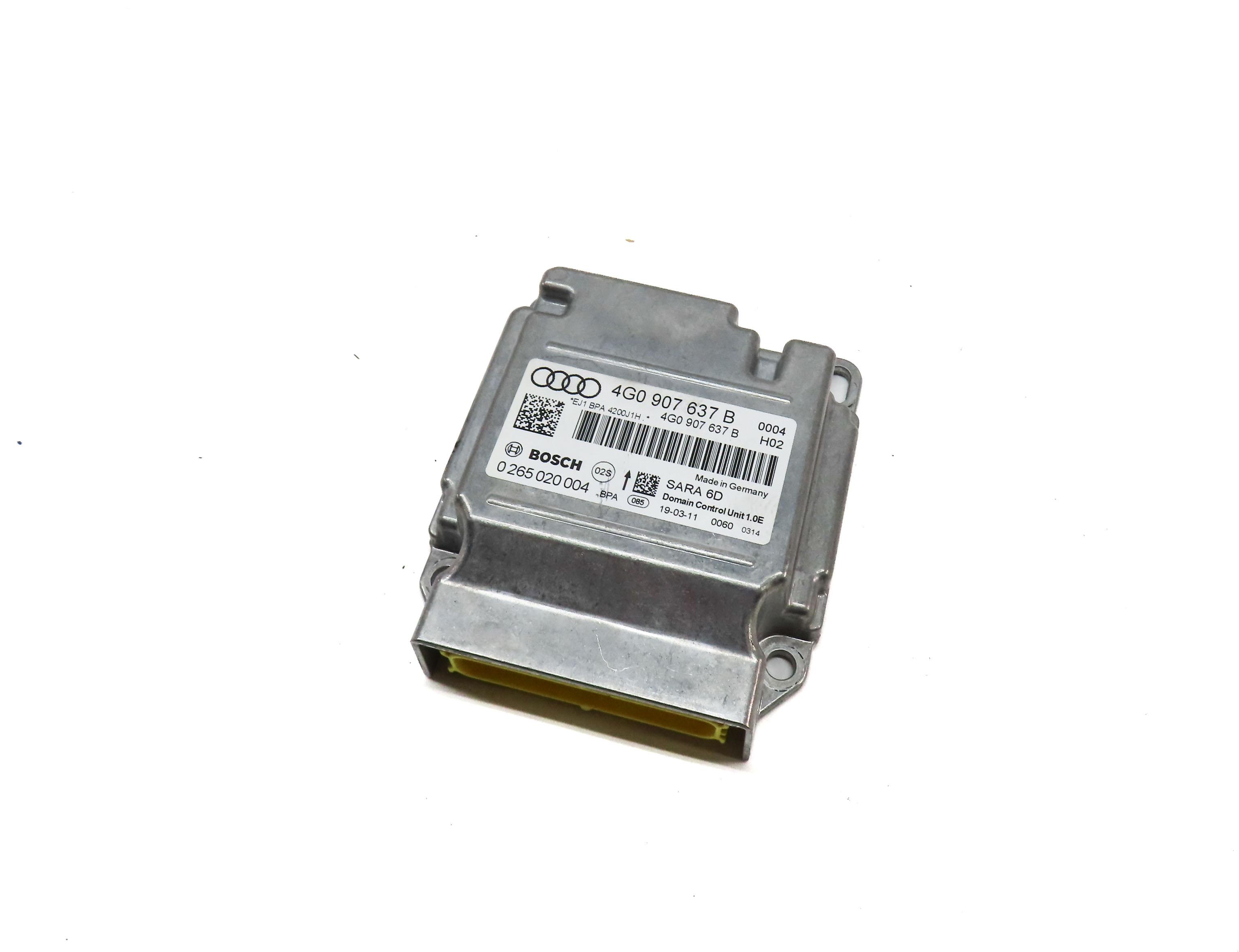 2012 AUDI A6 (C7) YAW TURN RATE SENSOR MODULE 4G0907637B — exact item pictured