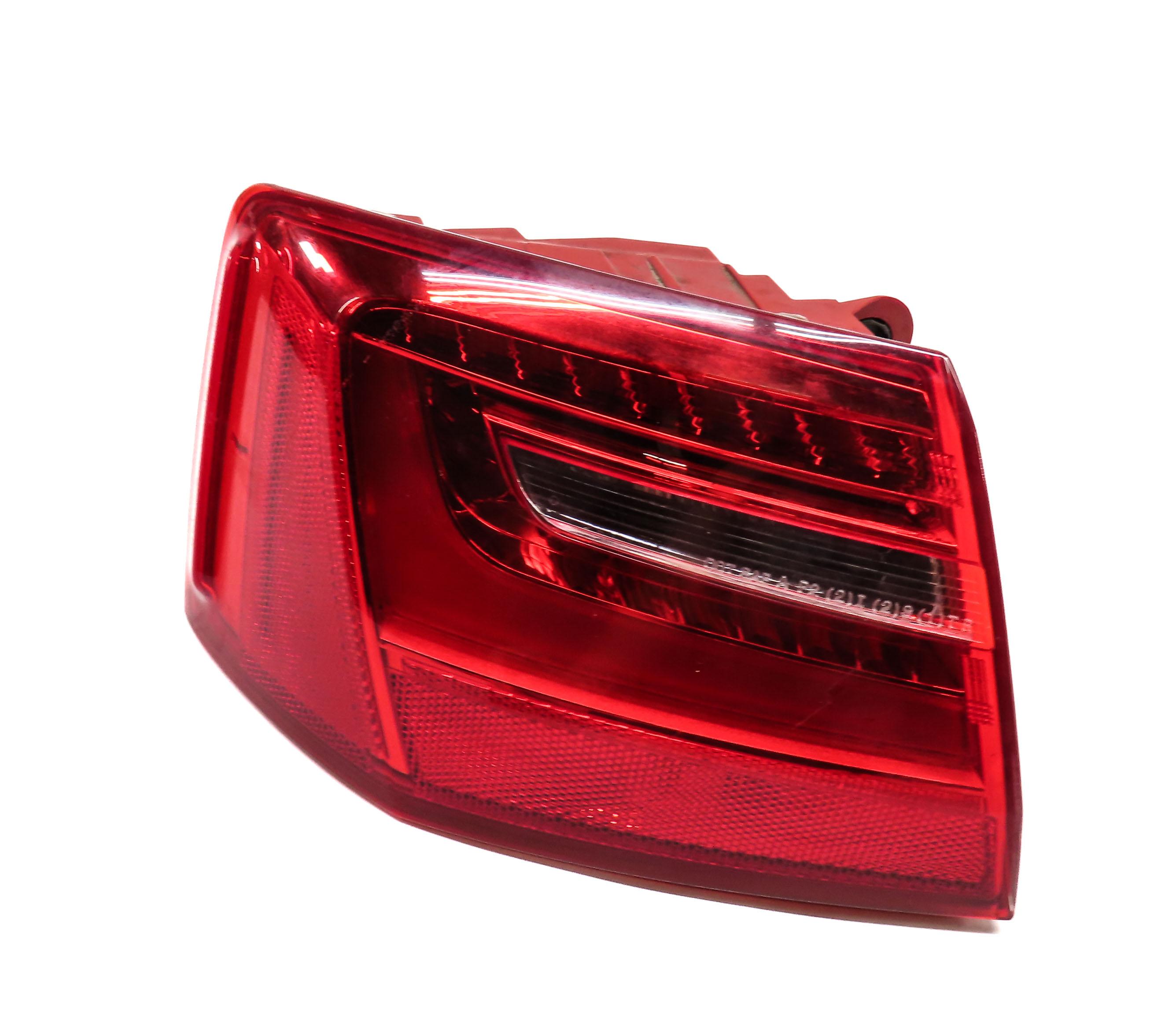 2012-2015 AUDI A6 S6 (C7) LEFT DRIVER OUTER TAILLIGHT BRAKE LIGHT LAMP (LED) — exact item pictured