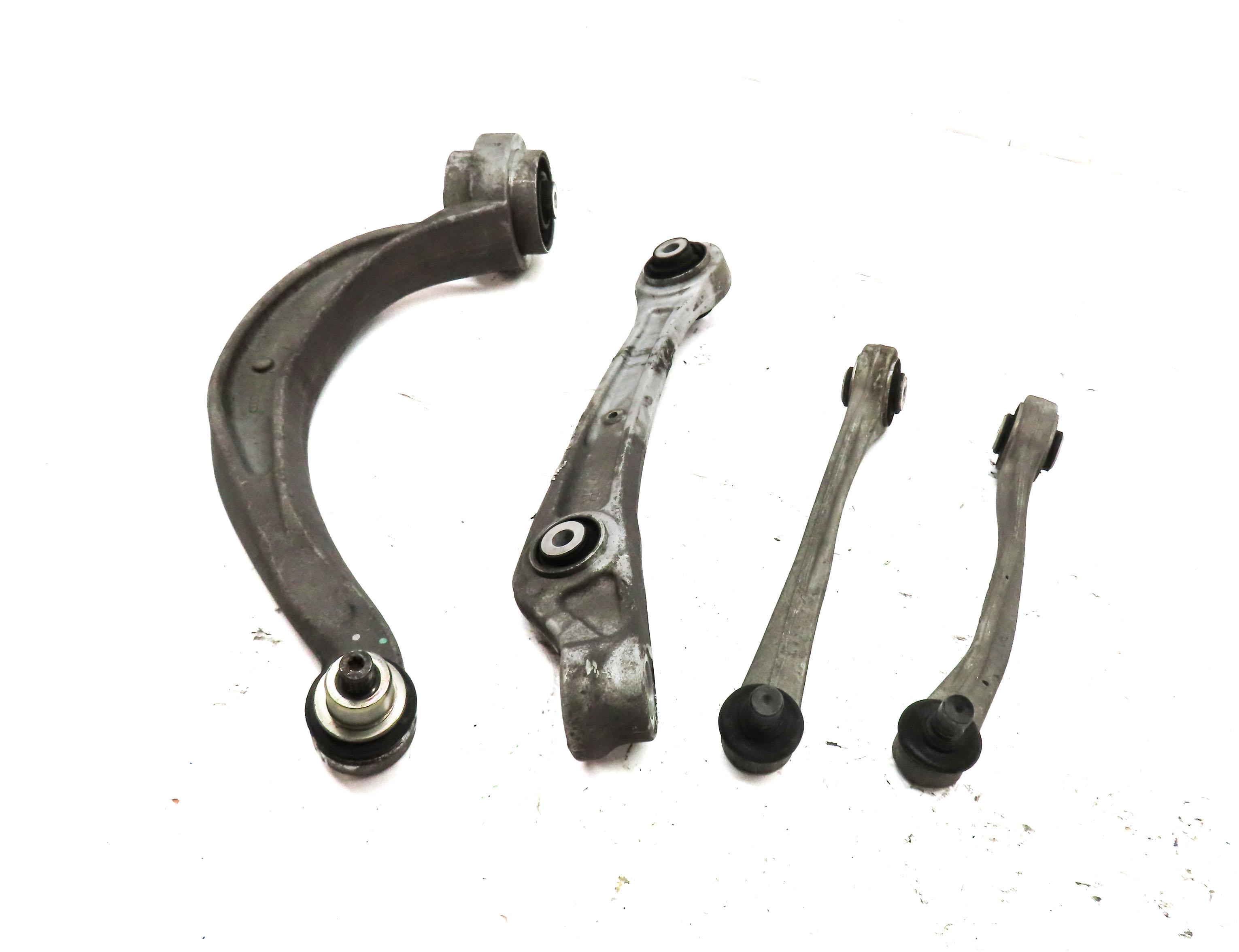 2009-2017 AUDI Q5 (8R) FRONT RIGHT PASSENGER FORWARD REARWARD CONTROL ARM SET 4 — exact item pictured