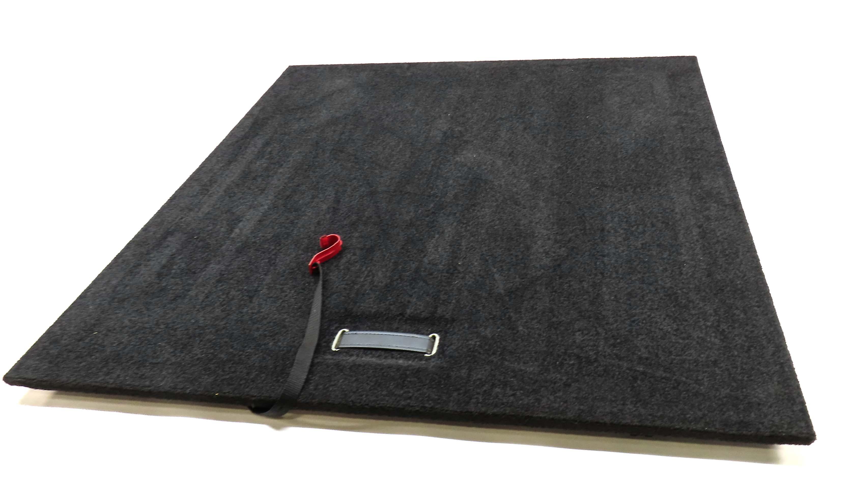 2015 LAND RANGE ROVER L405 REAR TRUNK SPARE TIRE COVER FLOOR CARPET MAT (BLACK) — exact item pictured